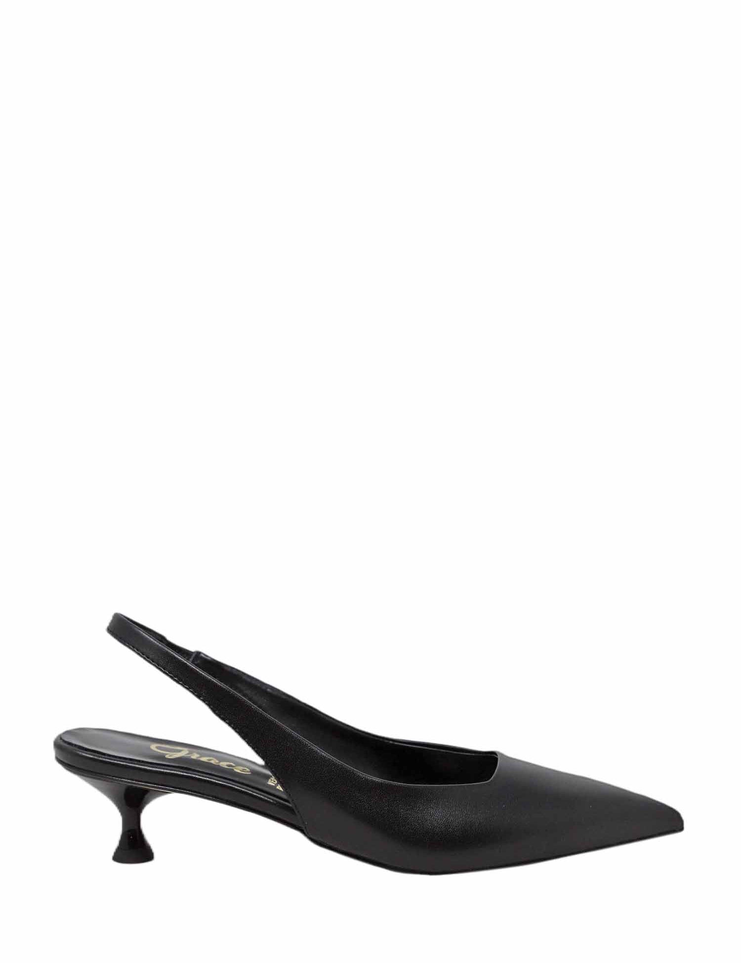 Sandali tacco Nero Grace Shoes
