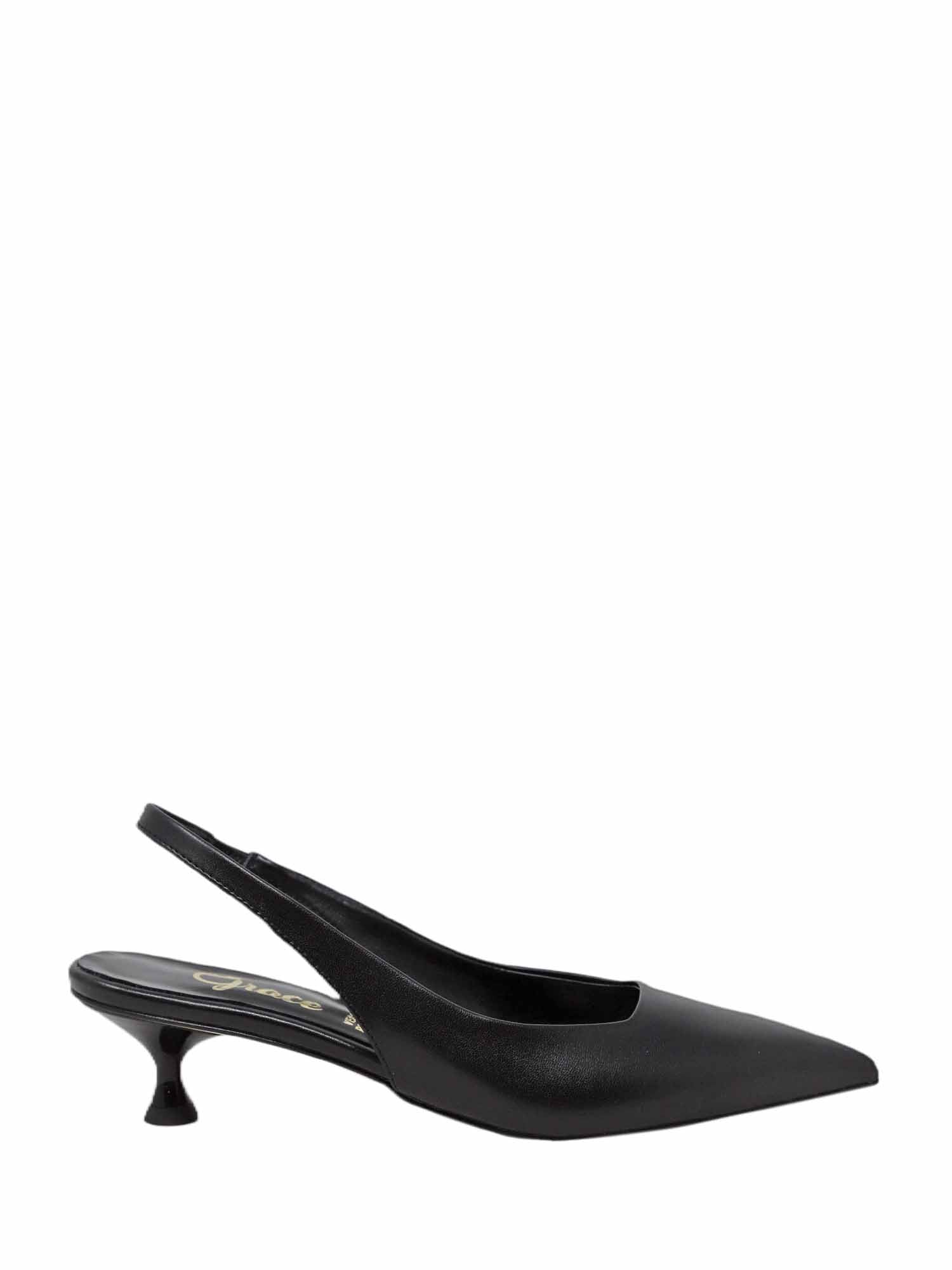 Sandali tacco Nero Grace Shoes