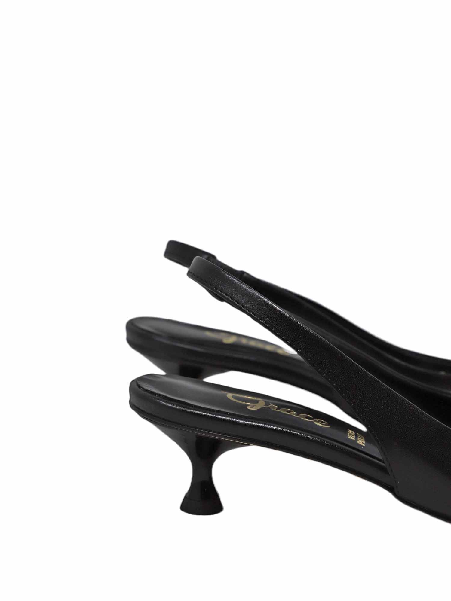 Sandali tacco Nero Grace Shoes