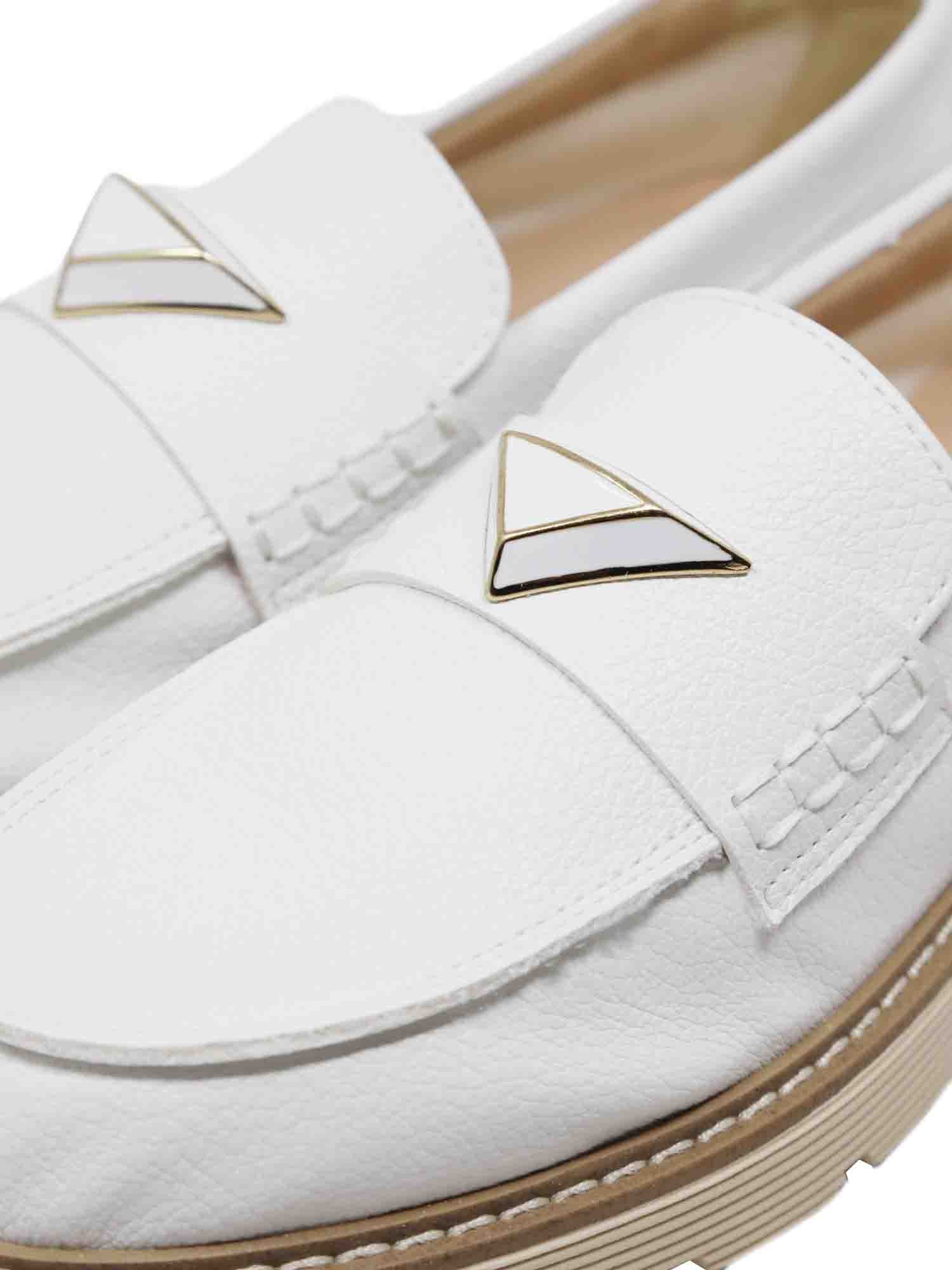 Mocassini Bianco Grace Shoes