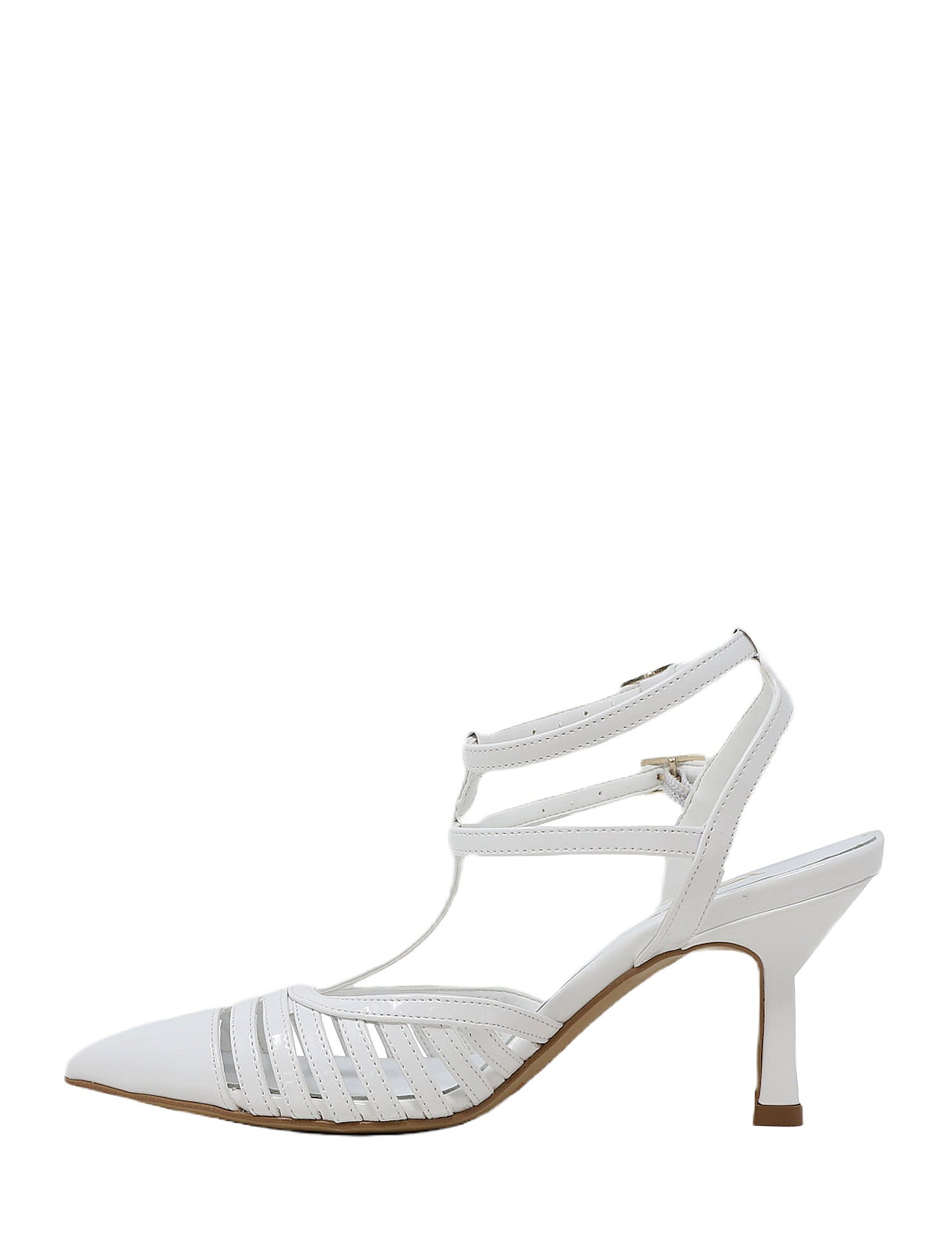 Sandali tacco Bianco Grace Shoes