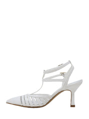 Sandali tacco Bianco Grace Shoes