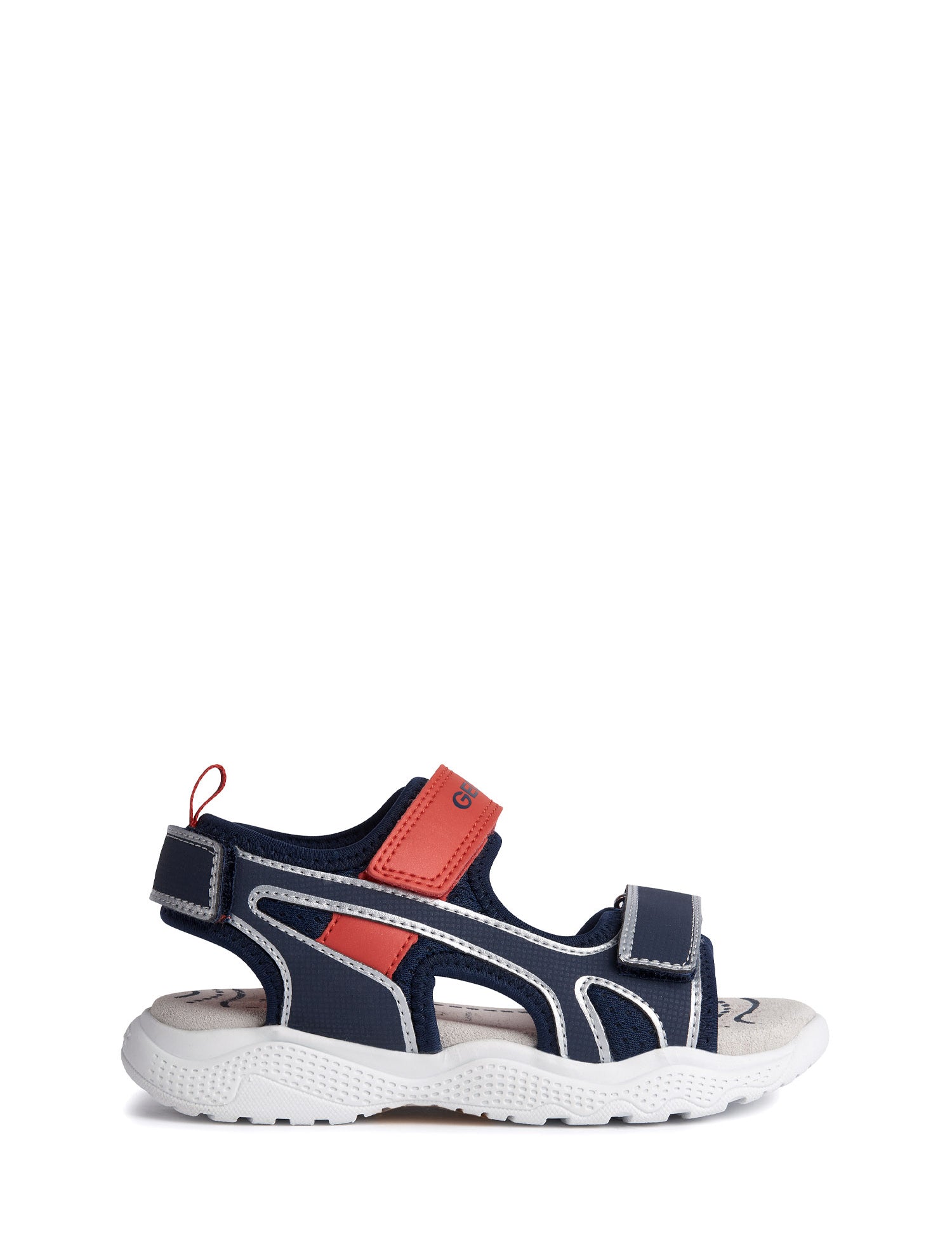 Sandali con strappi Blu Geox