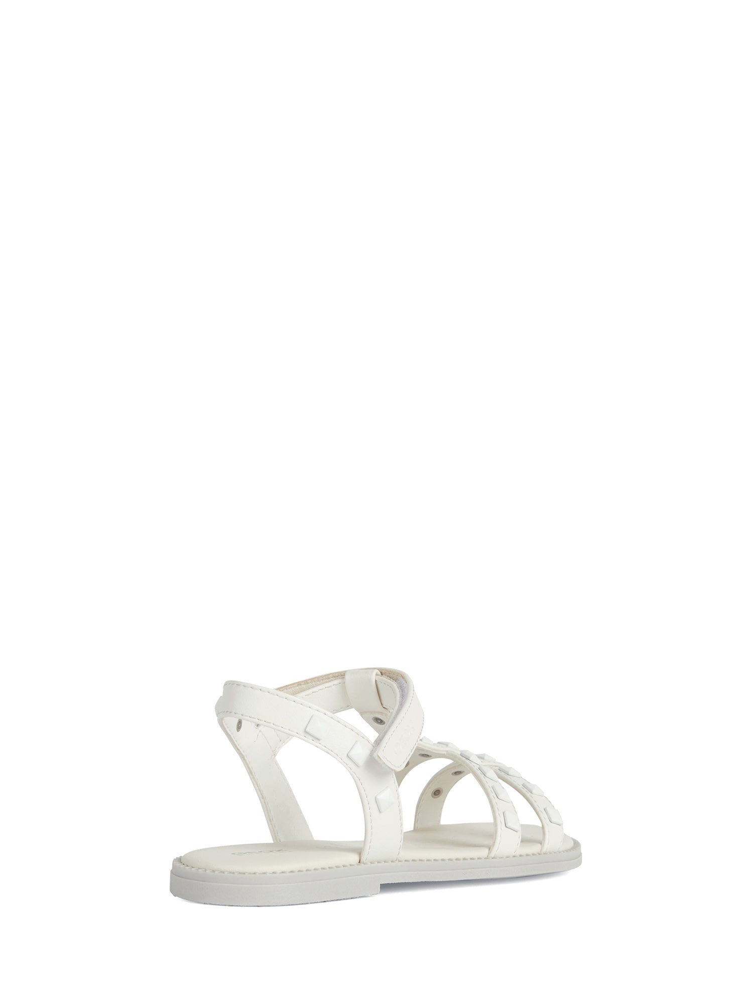 Sandali con strappi Bianco Geox