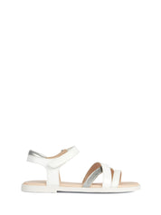 Sandali con strappi Bianco Geox