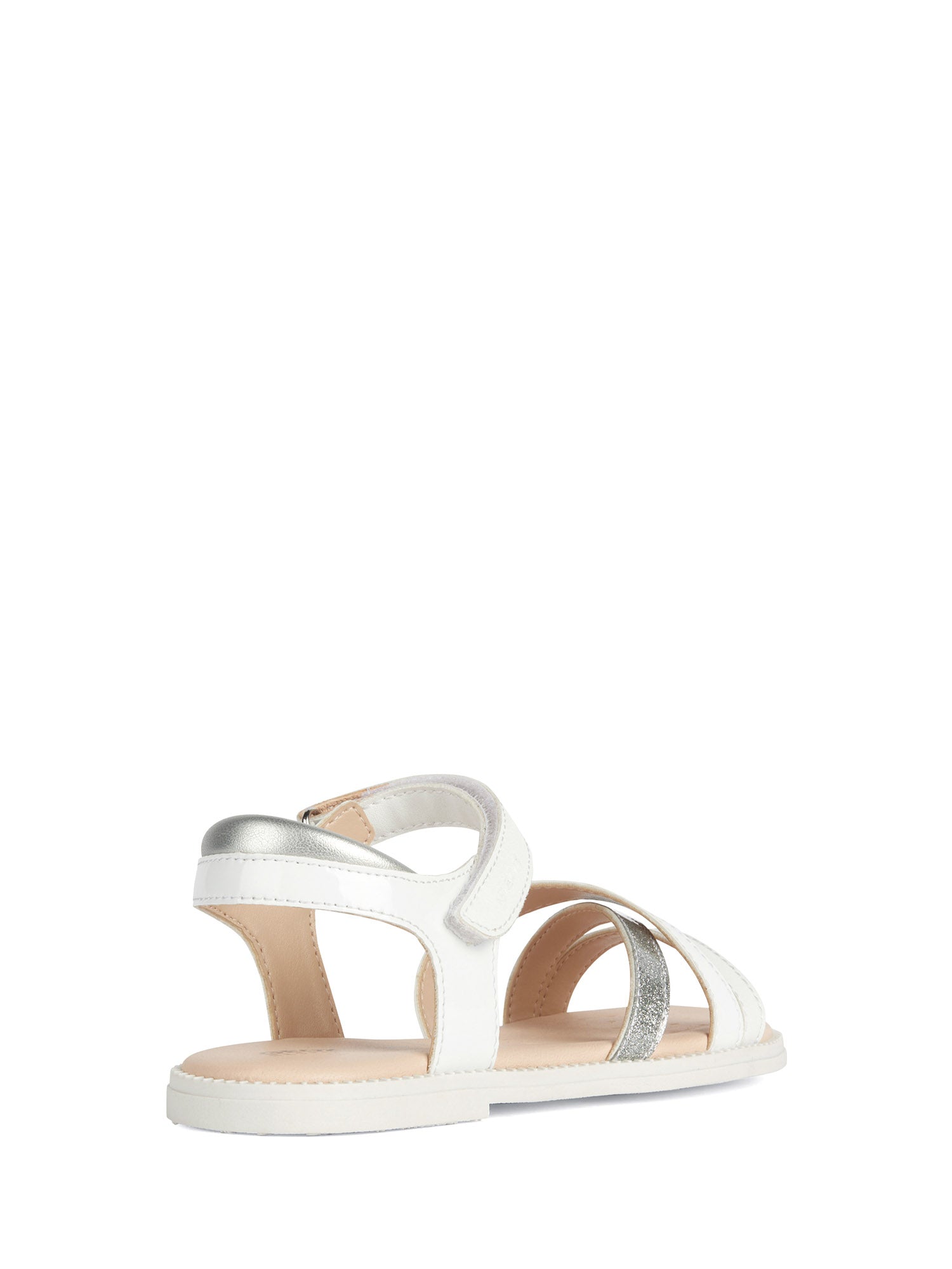 Sandali con strappi Bianco Geox