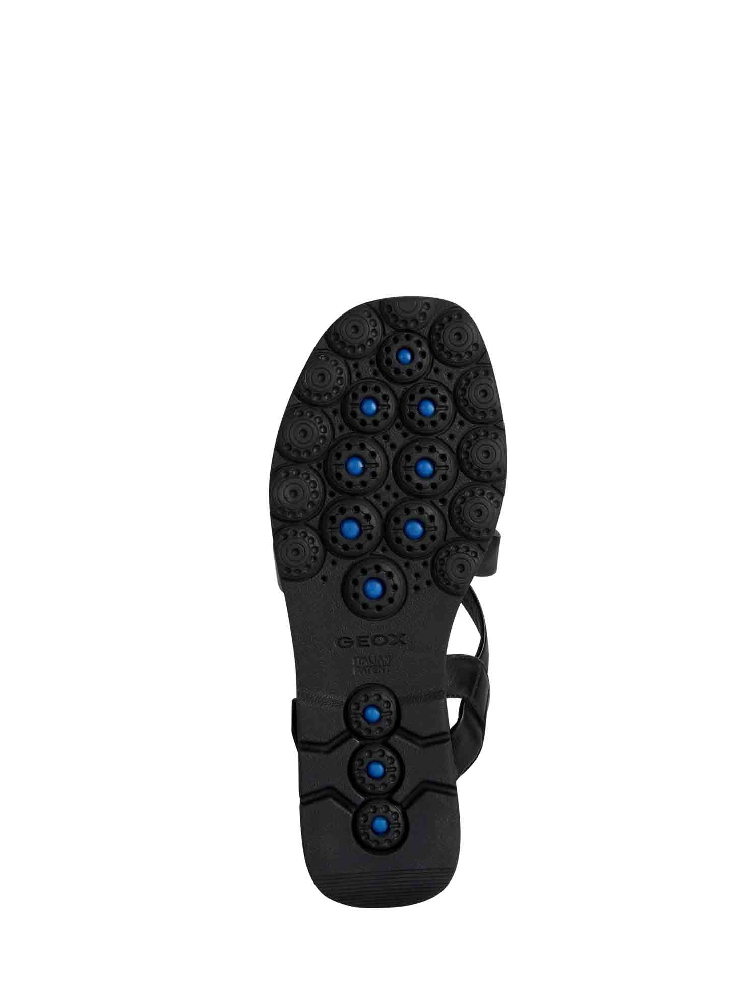 Sandali zeppa Nero Geox