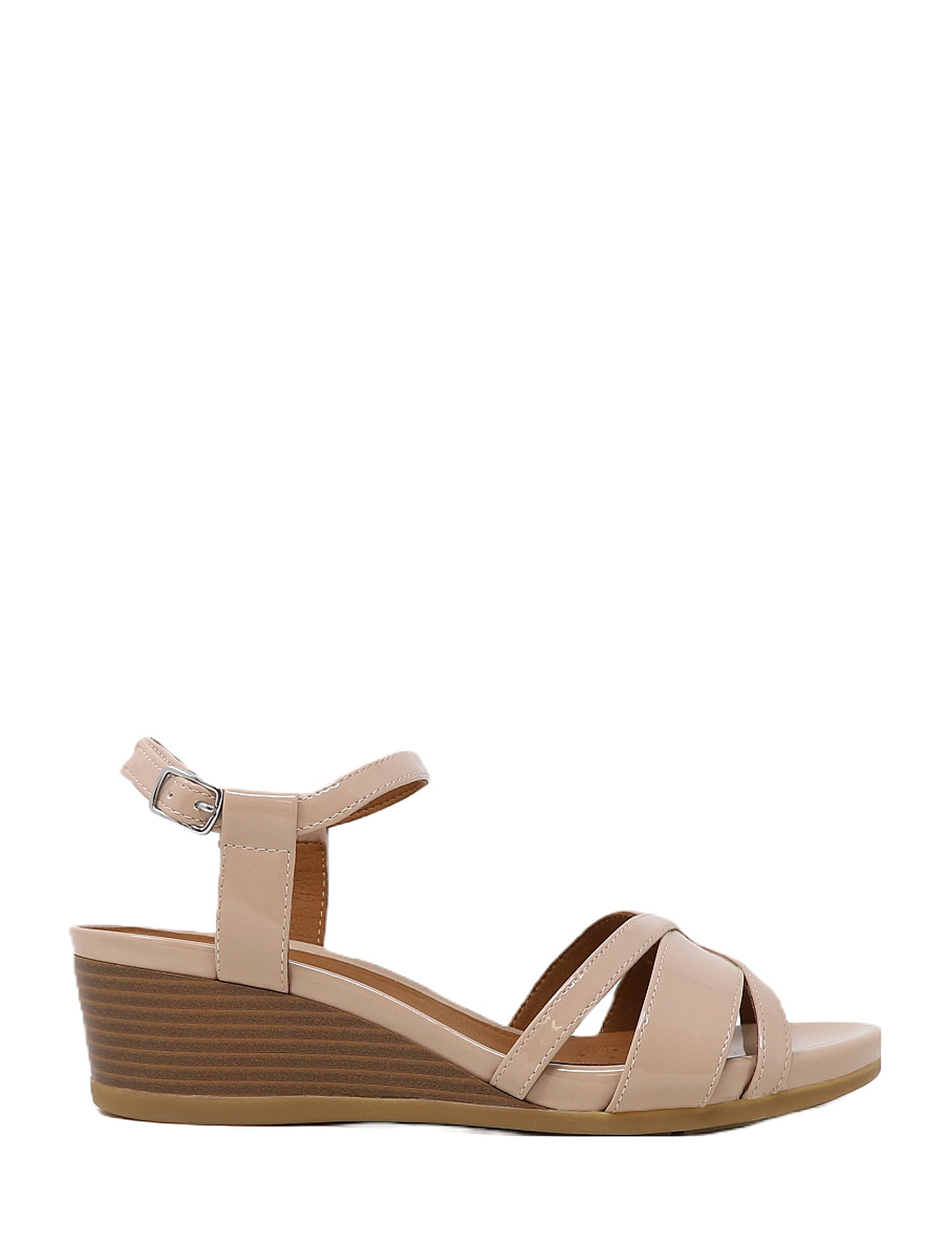 Sandali zeppa Rosa Geox