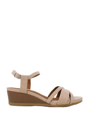 Sandali zeppa Rosa Geox