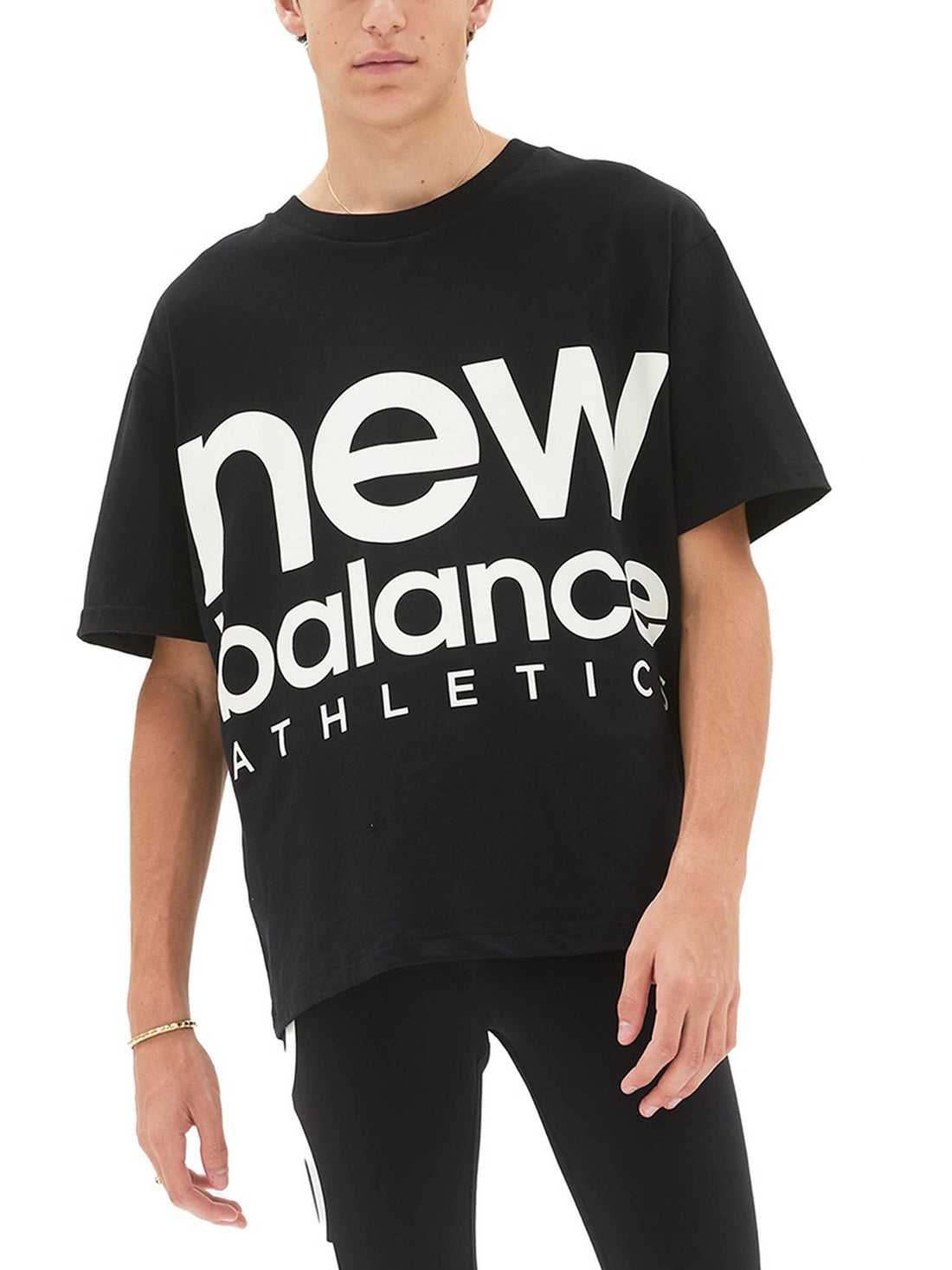 T-shirt Nero New Balance