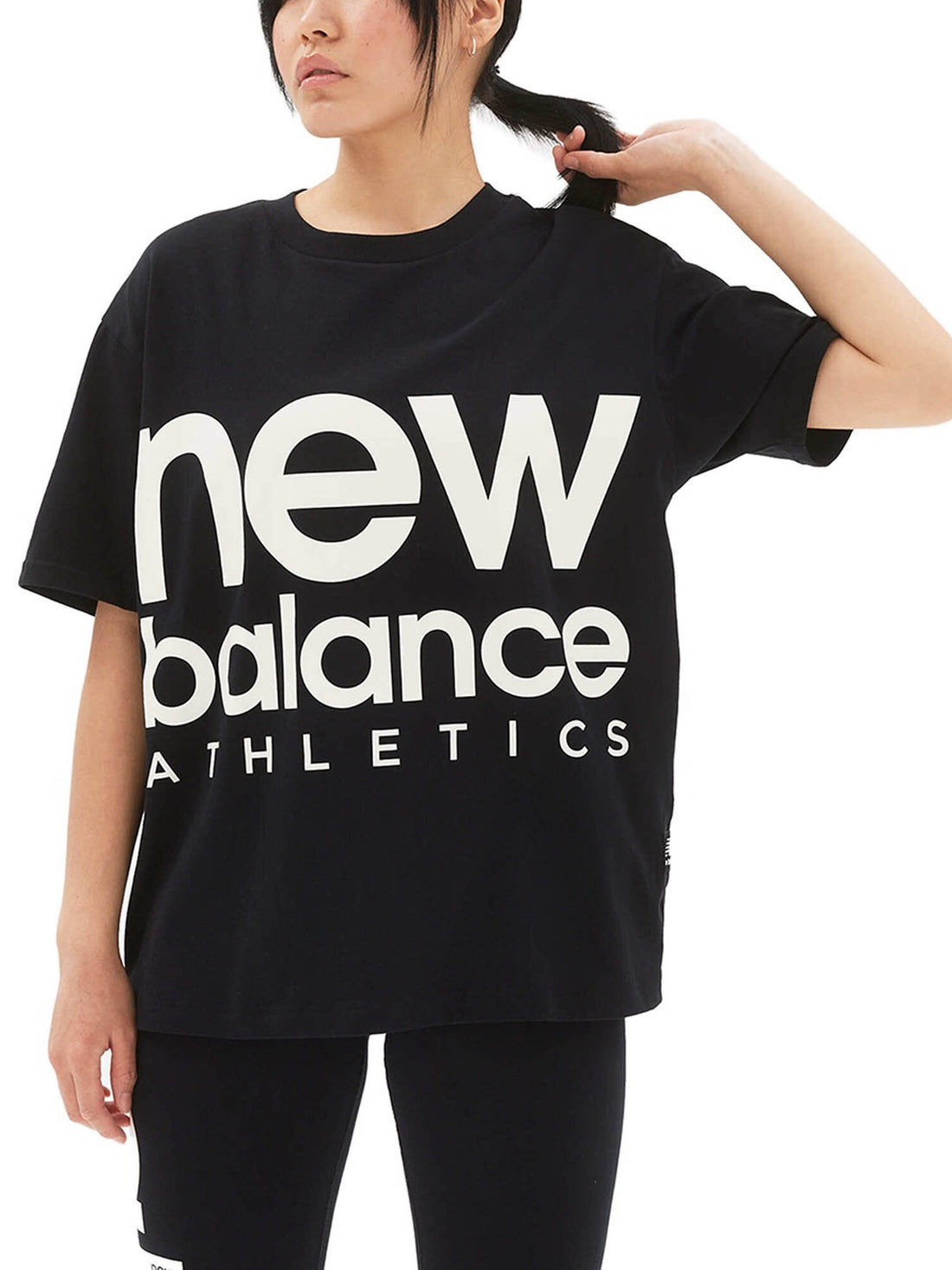 T-shirt Nero New Balance