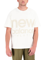 T-shirt Bianco New Balance
