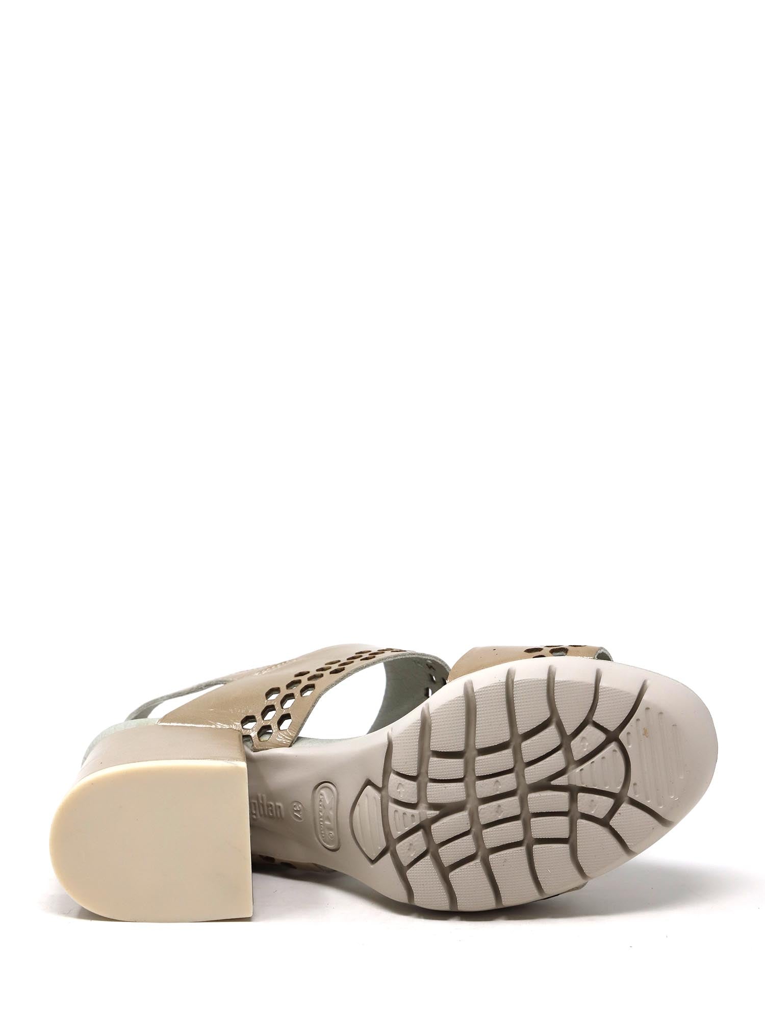 Sandali tacco Beige Callaghan