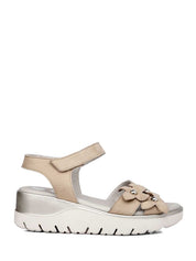 Sandali zeppa Beige Callaghan
