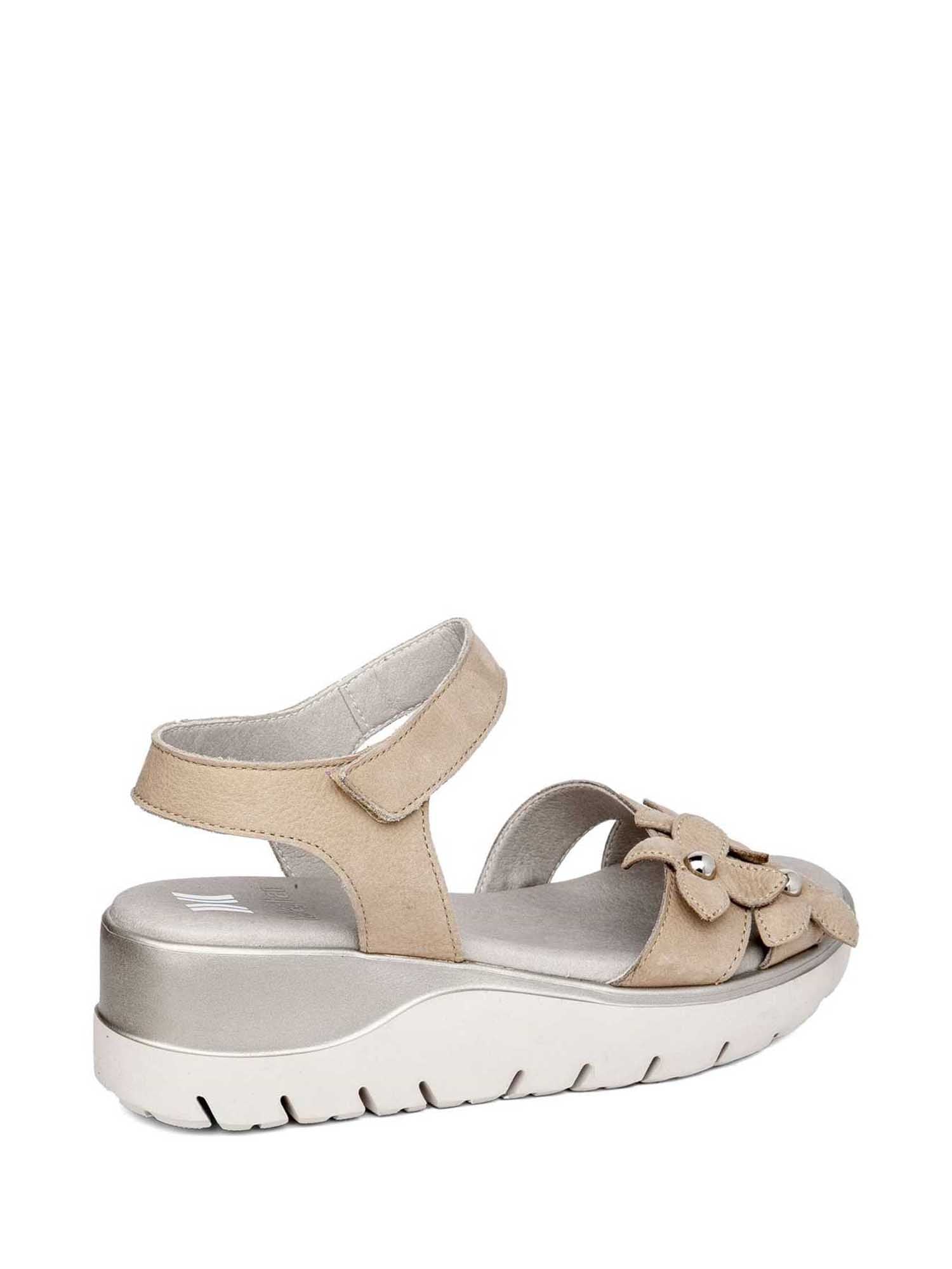 Sandali zeppa Beige Callaghan