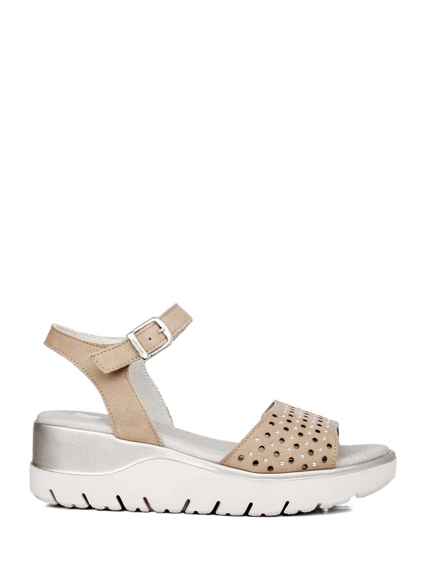 Sandali zeppa Beige Callaghan