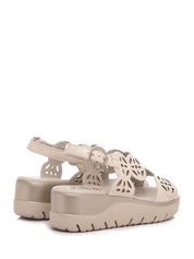 Sandali zeppa Beige Callaghan