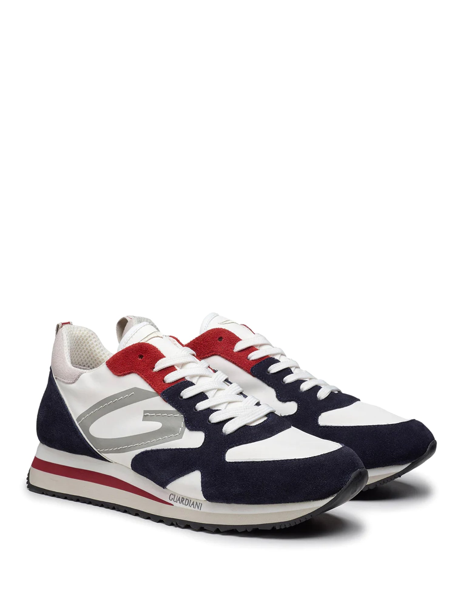 Sneakers Bianco Alberto Guardiani