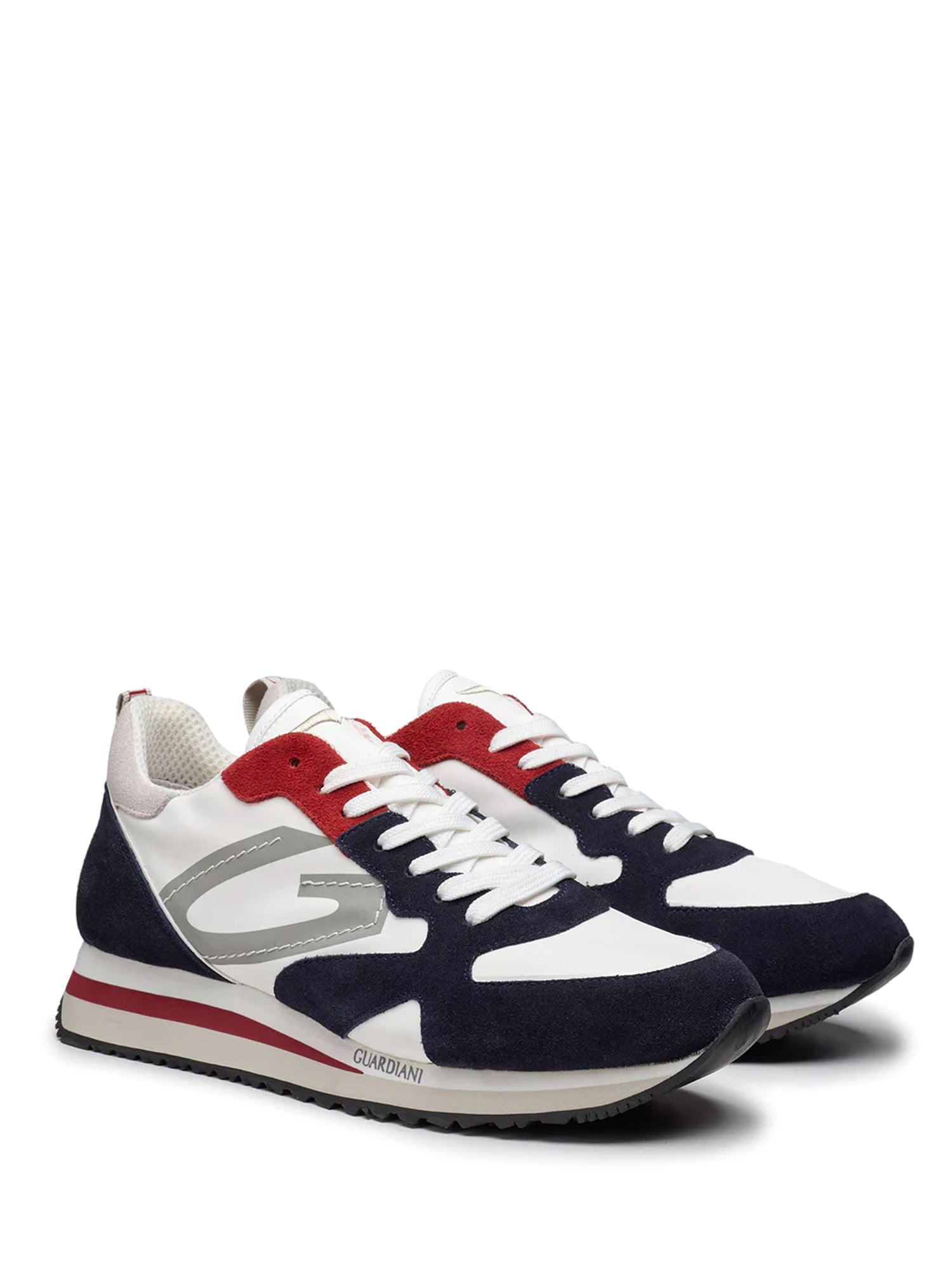 Sneakers Bianco Alberto Guardiani