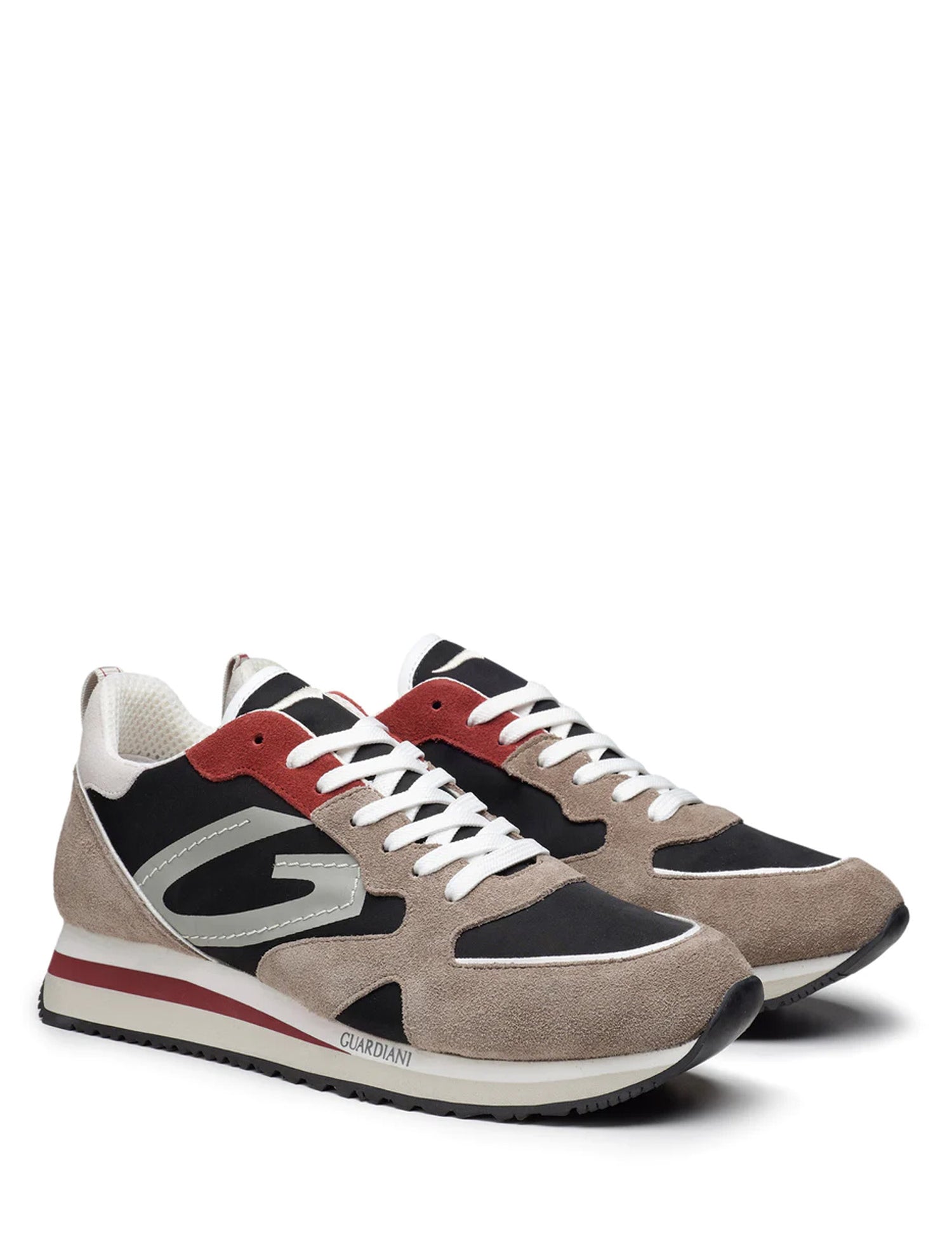 Sneakers Beige Alberto Guardiani
