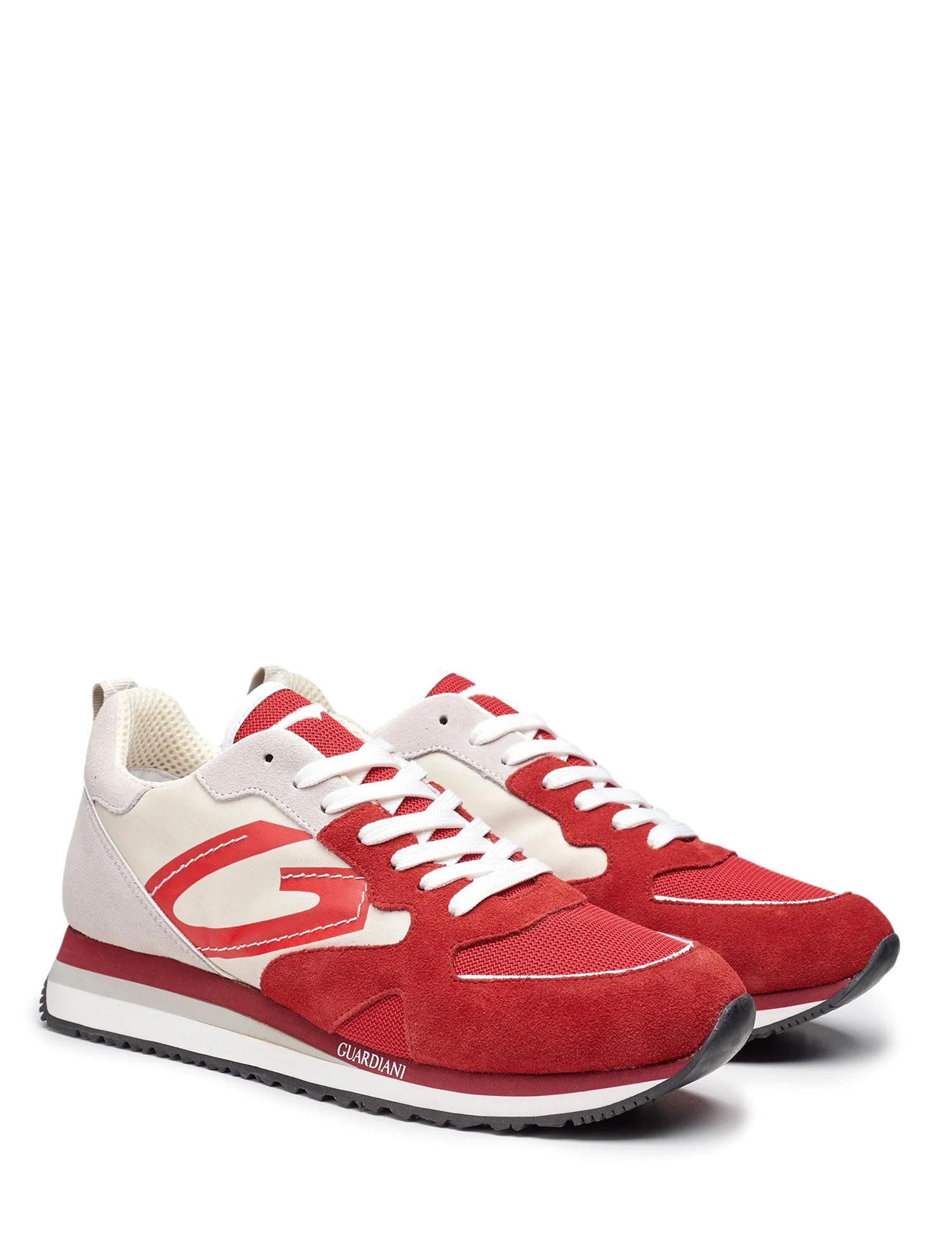 Sneakers Beige Alberto Guardiani