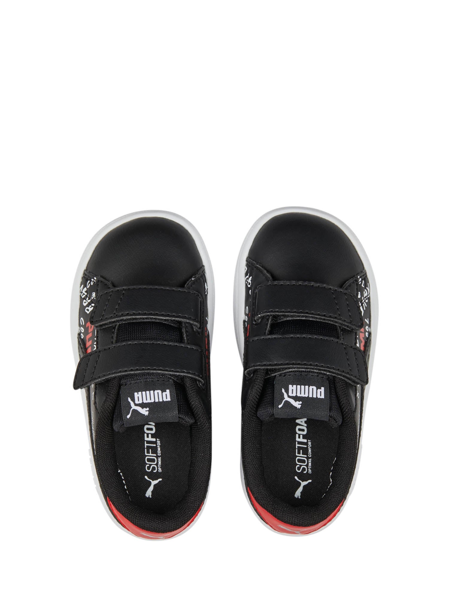 Scarpe con strappi Nero Puma