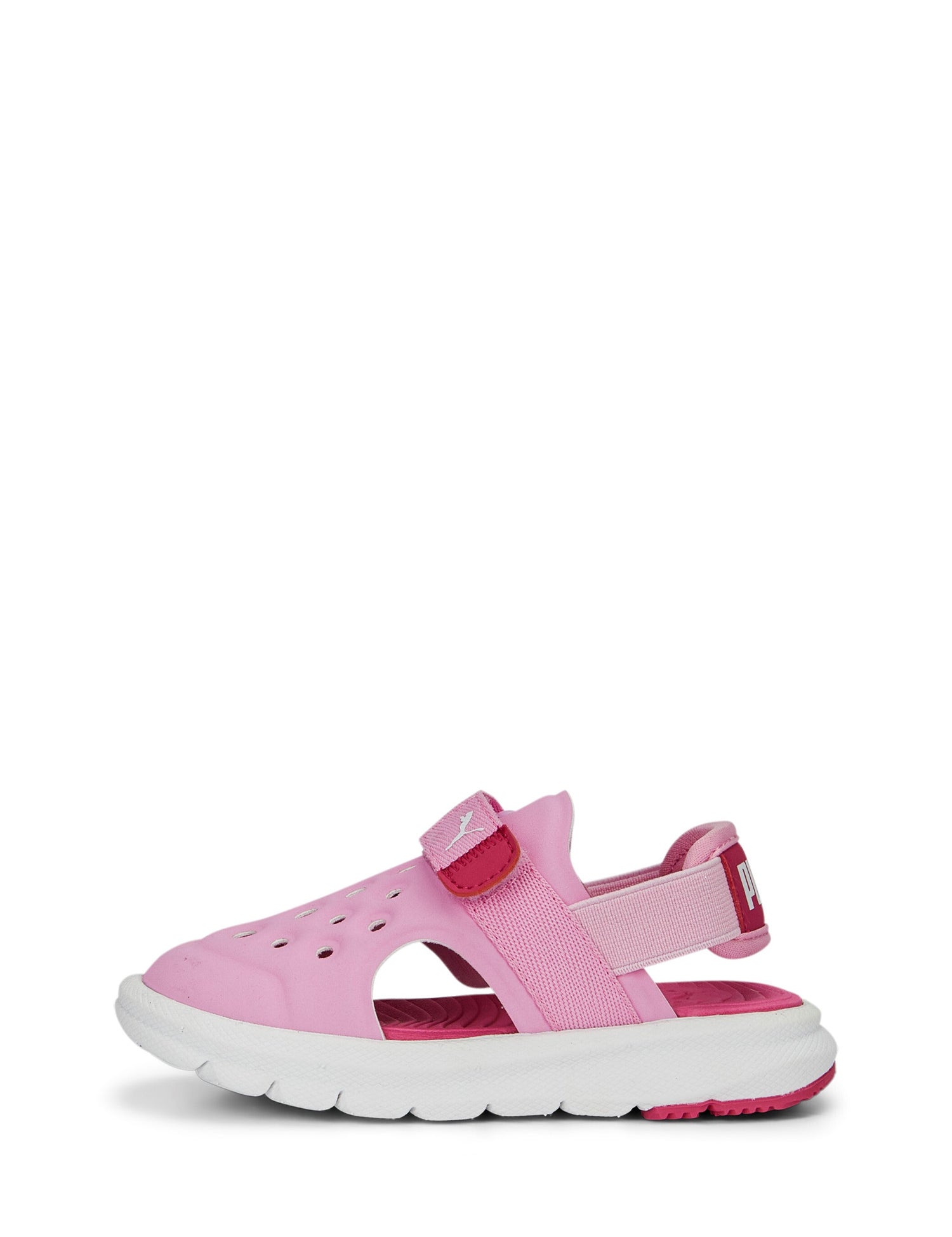 Sandali con strappi Rosa Puma
