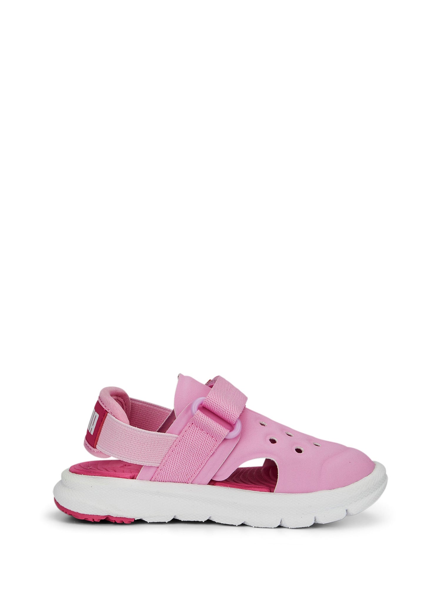 Sandali con strappi Rosa Puma