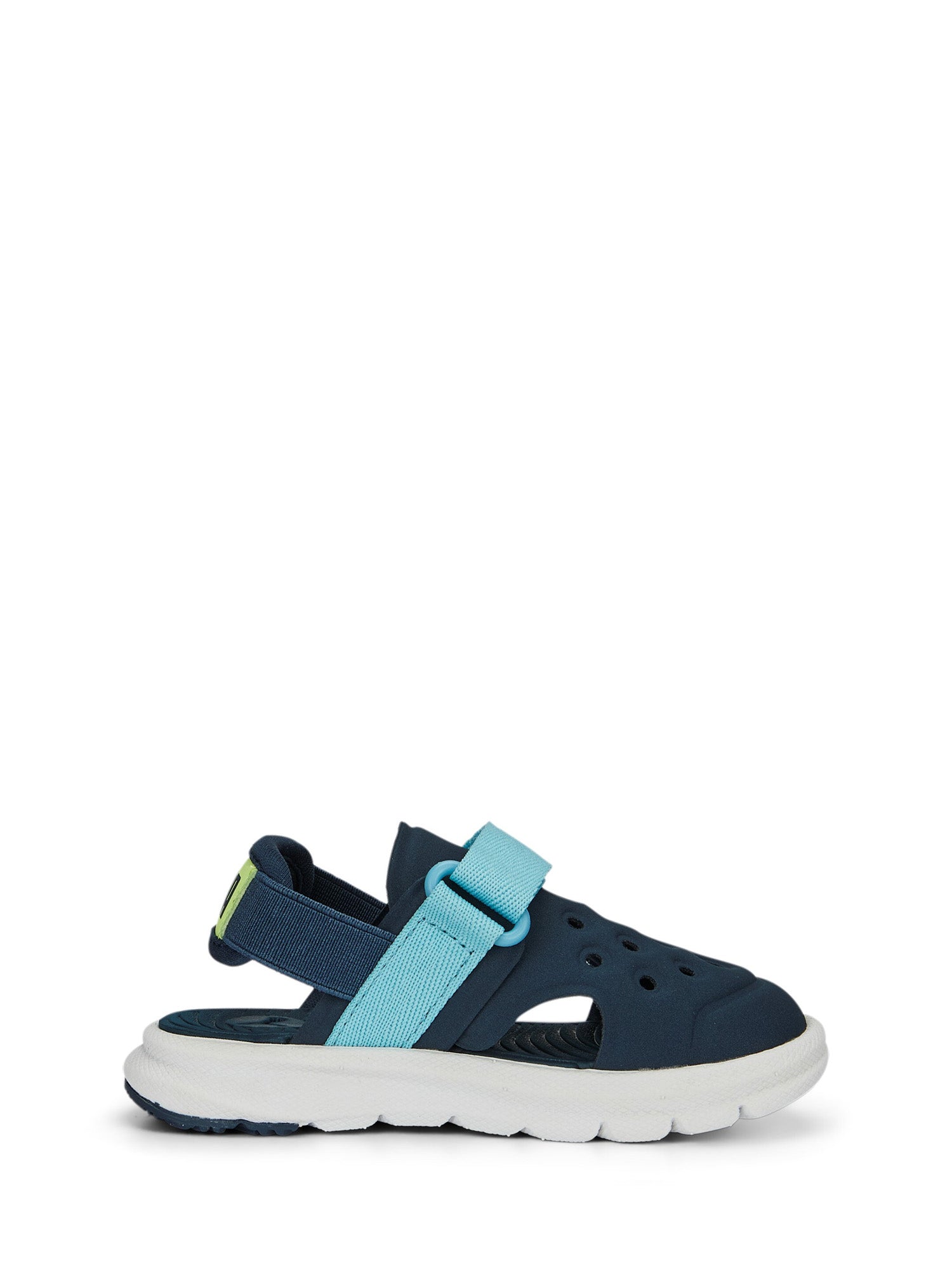 Sandali con strappi Blu Puma