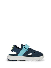 Sandali con strappi Blu Puma