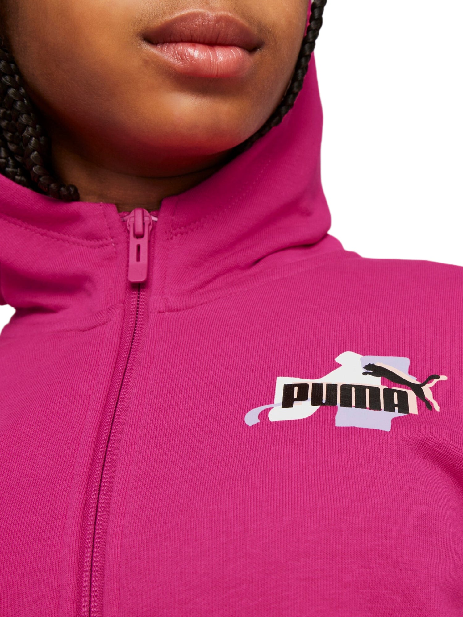 Felpe Fucsia Puma