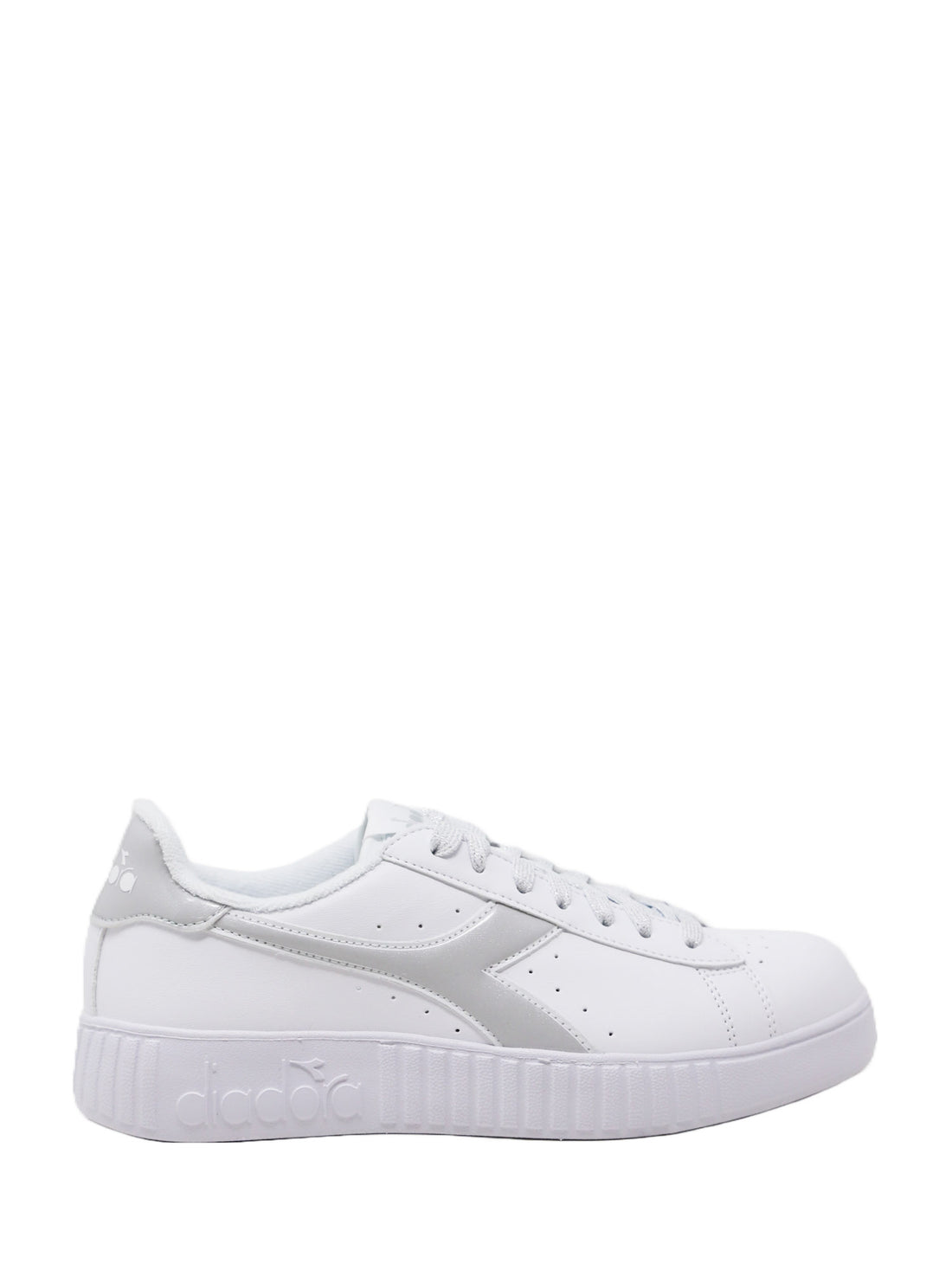Sneakers Bianco Argento Diadora
