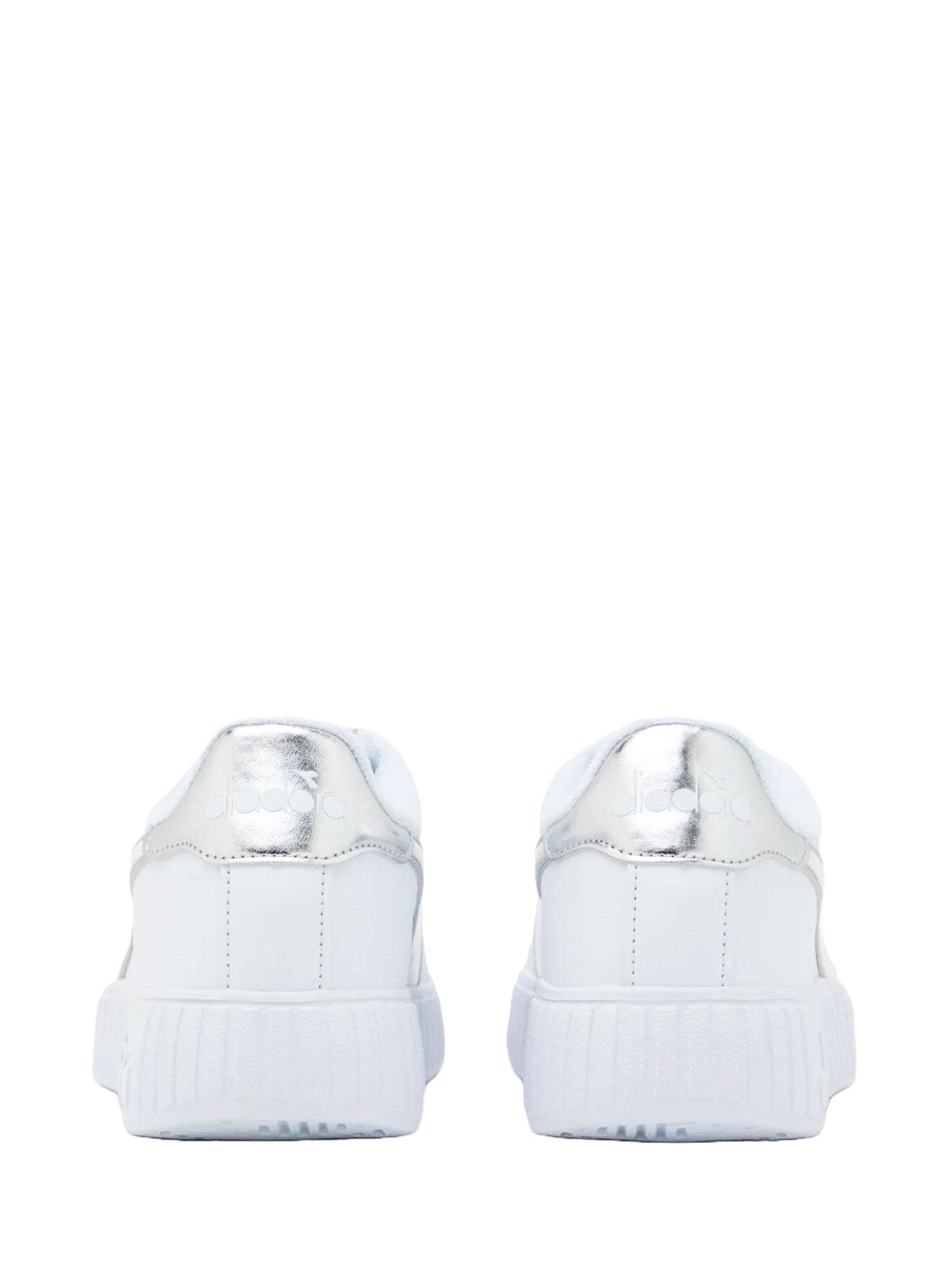 Sneakers Bianco Argento Diadora