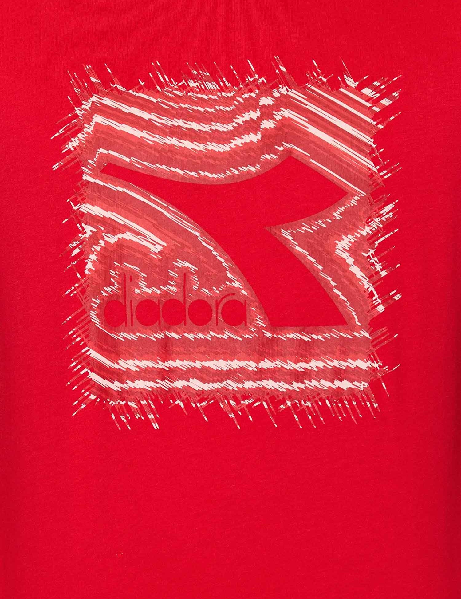 T-shirt Rosso Diadora
