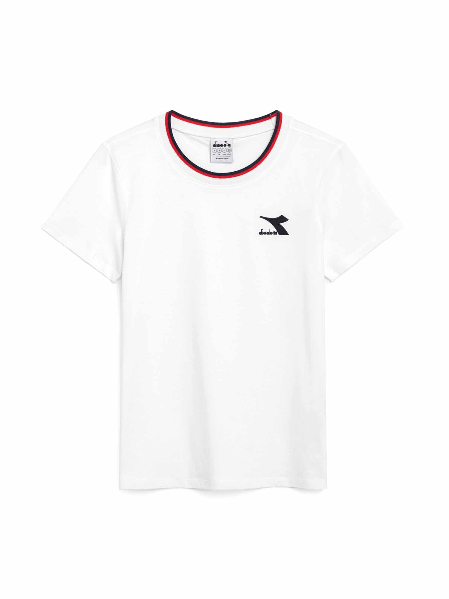 T-shirt Bianco Diadora
