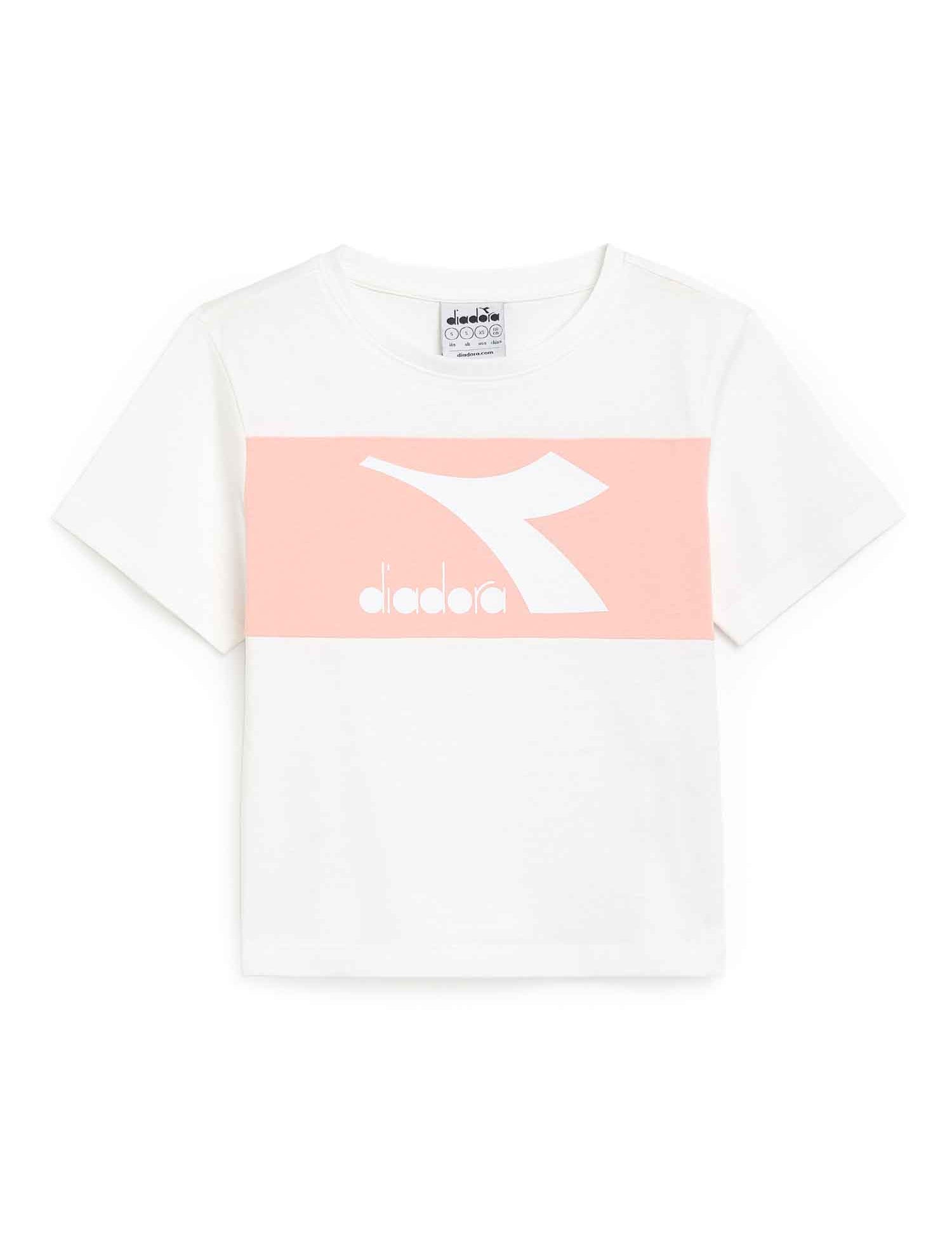 T-shirt Bianco Diadora