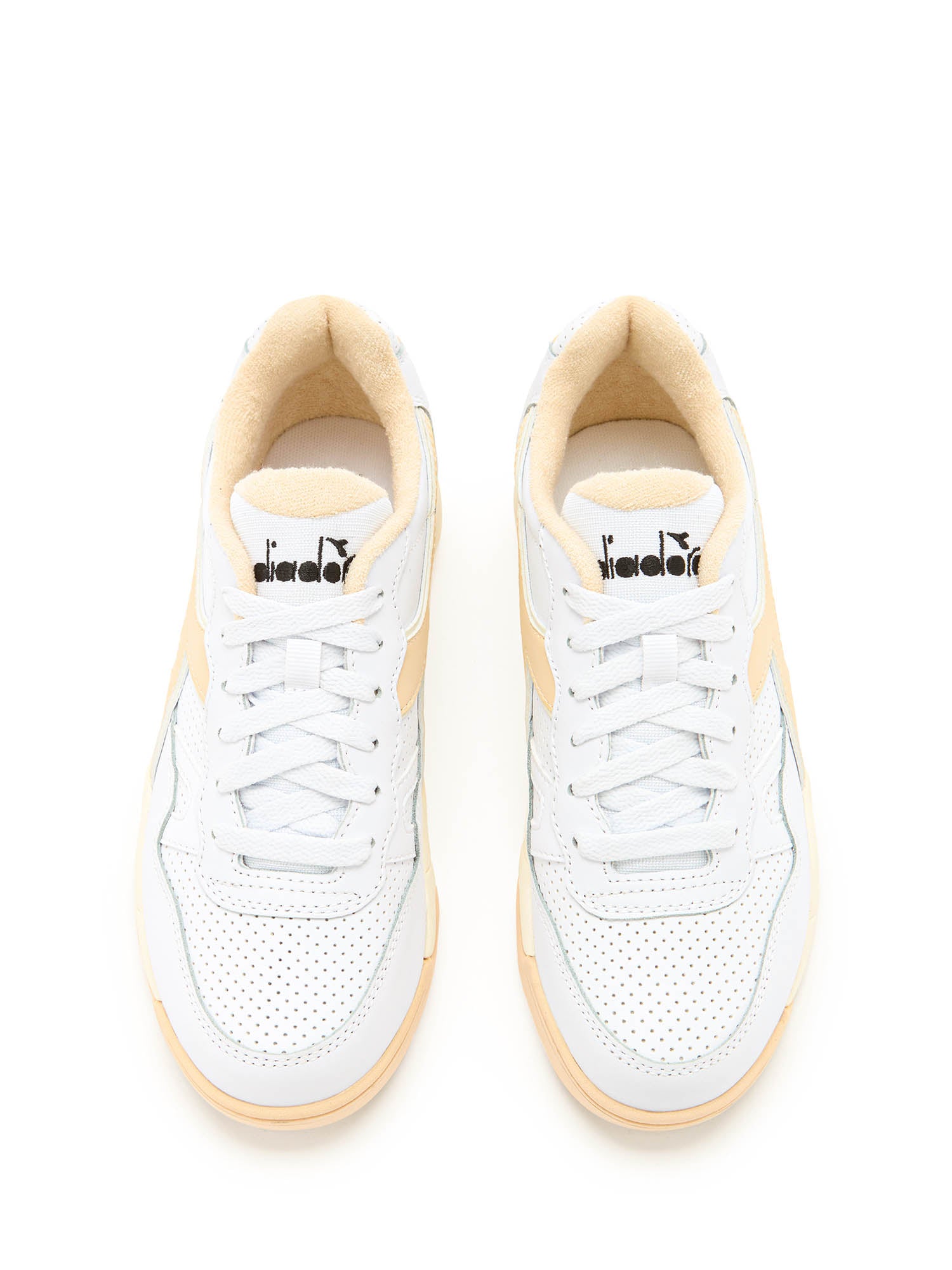 Sneakers Bianco Giallo Diadora