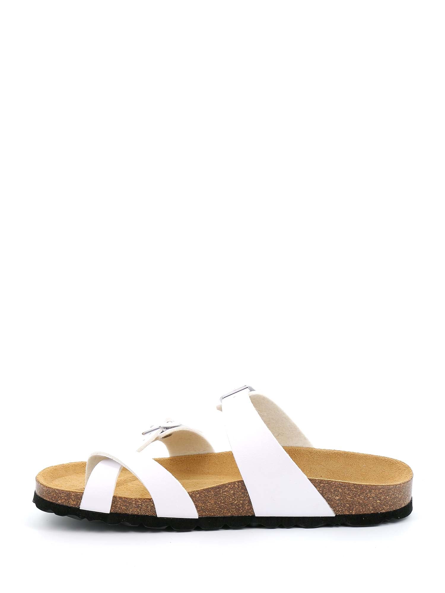 Grunland Sandalen CI2578 - Kunstleder Sandalen In Lederoptik