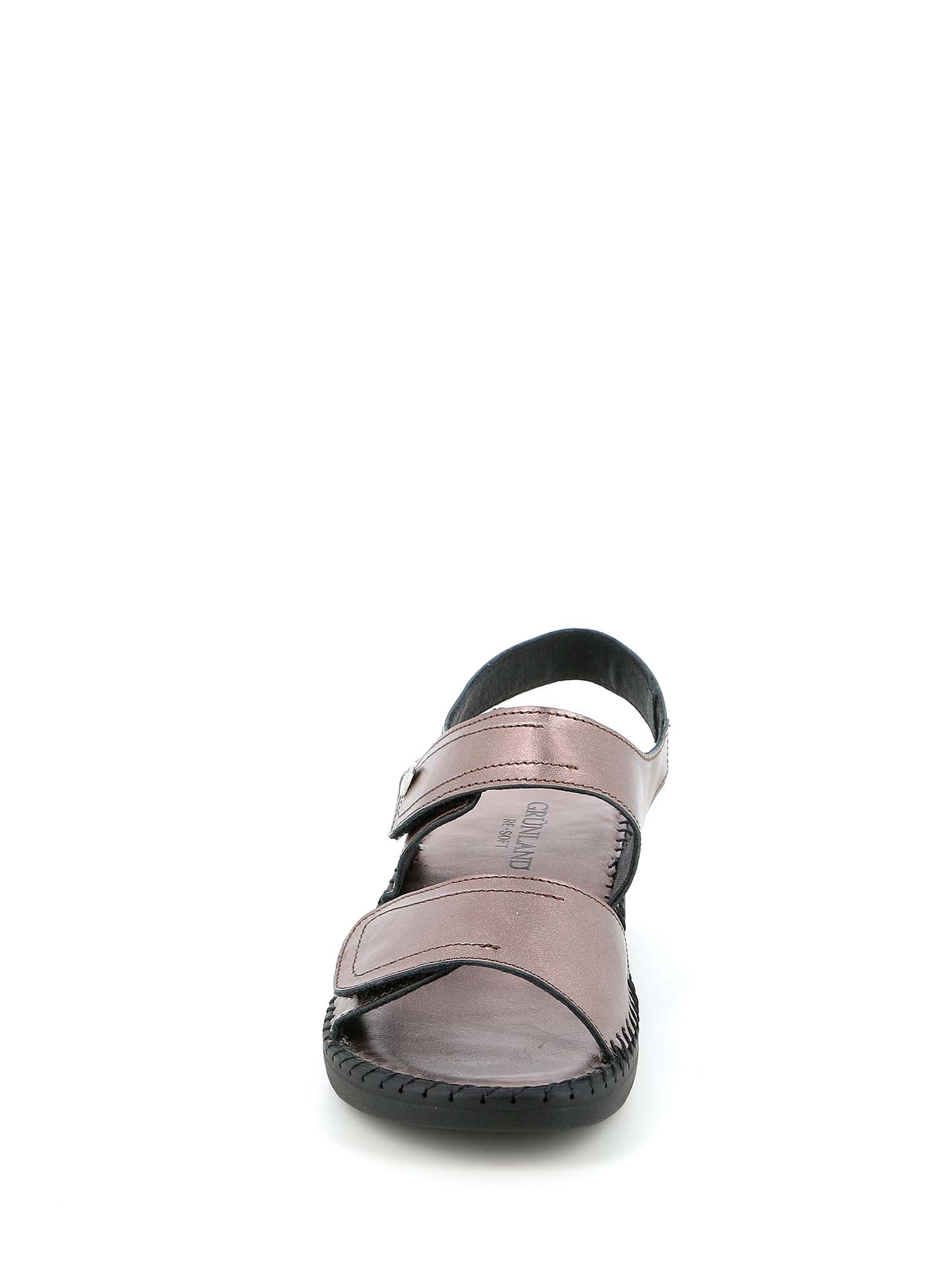 Sandali con strappi Grigio Grunland