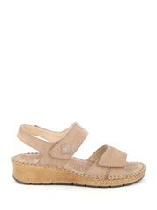 Sandali con strappi Beige Grunland