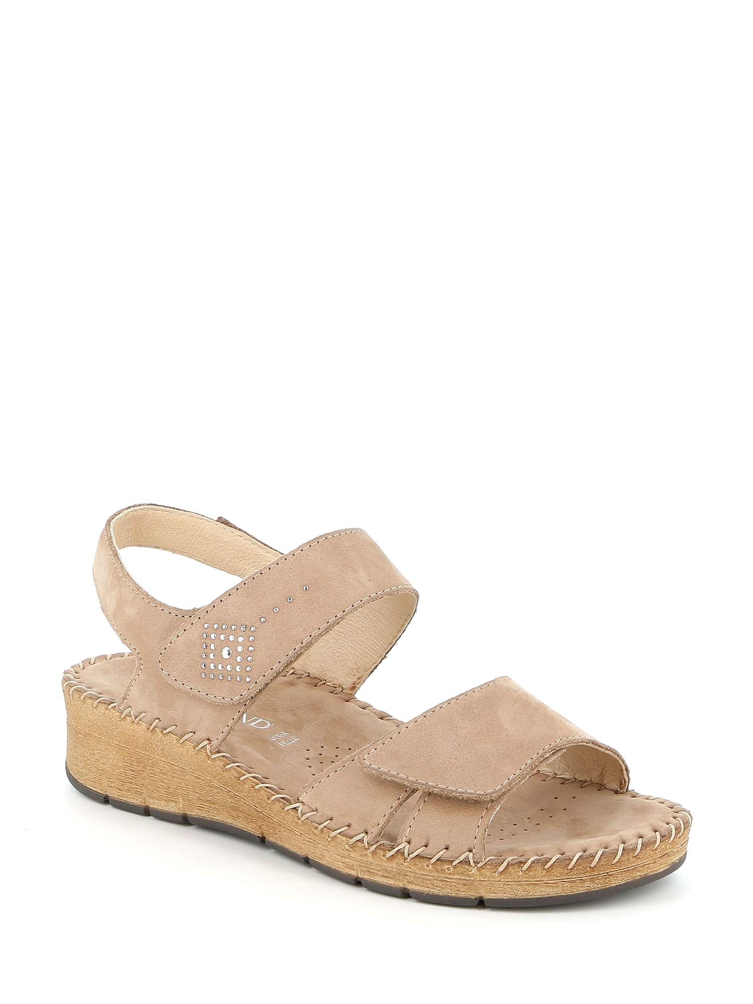 Sandali con strappi Beige Grunland