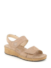 Sandali con strappi Beige Grunland
