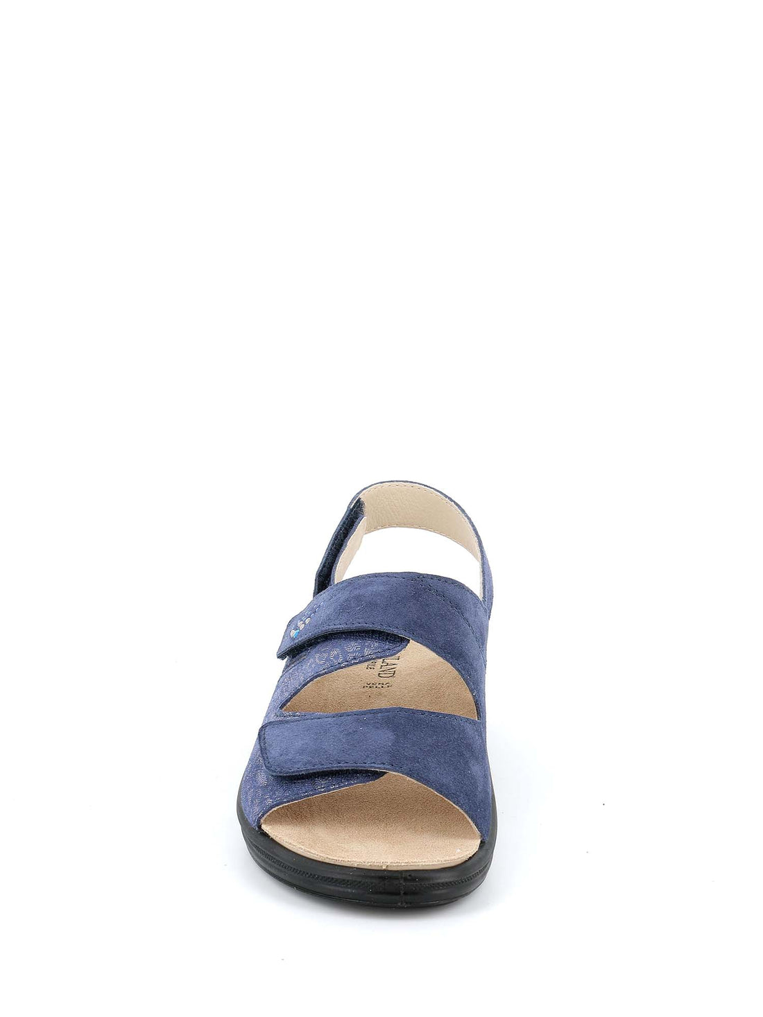 Sandali con strappi Blu Grunland