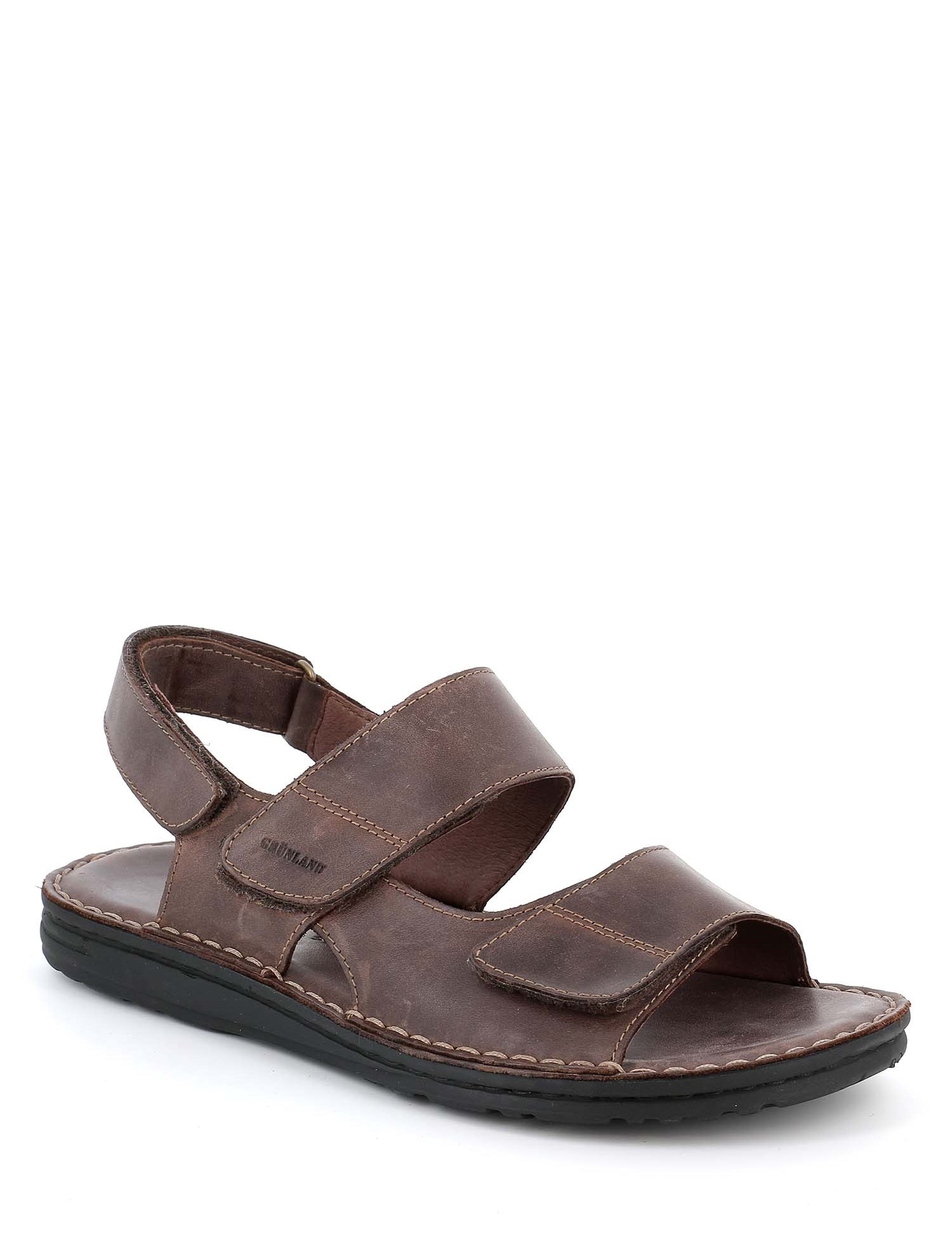 Sandali con strappi Marrone Grunland