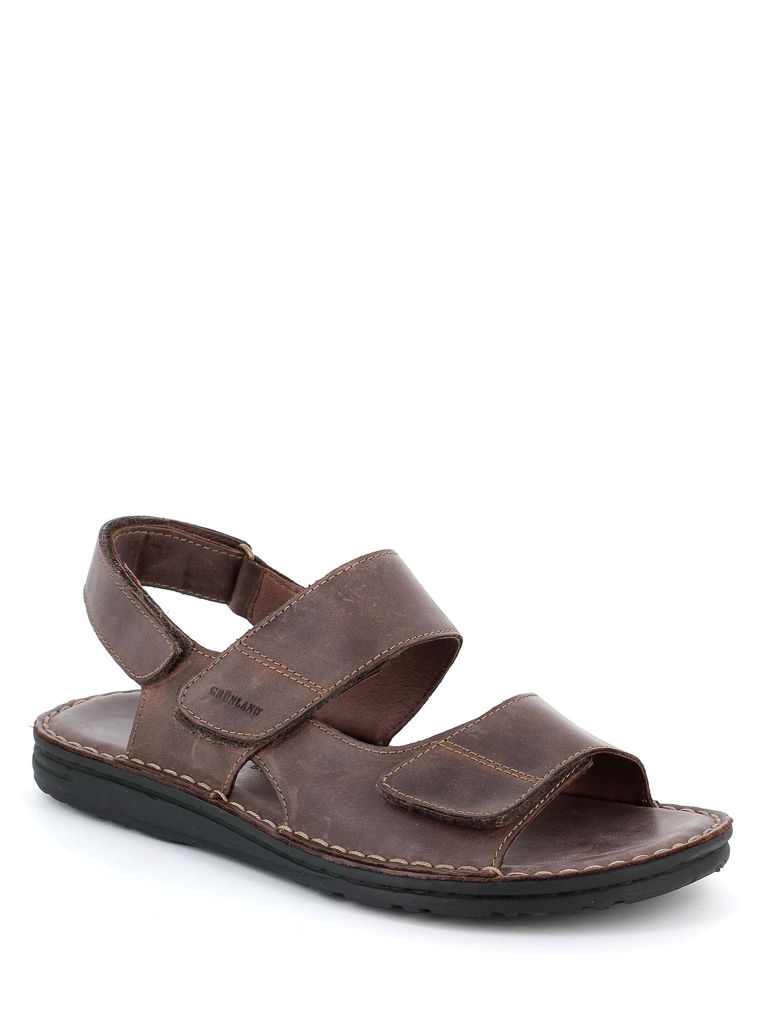 Sandali con strappi Marrone Grunland