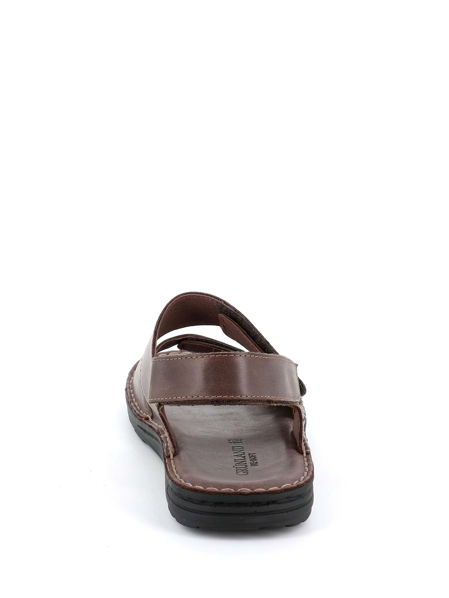 Sandali con strappi Marrone Grunland