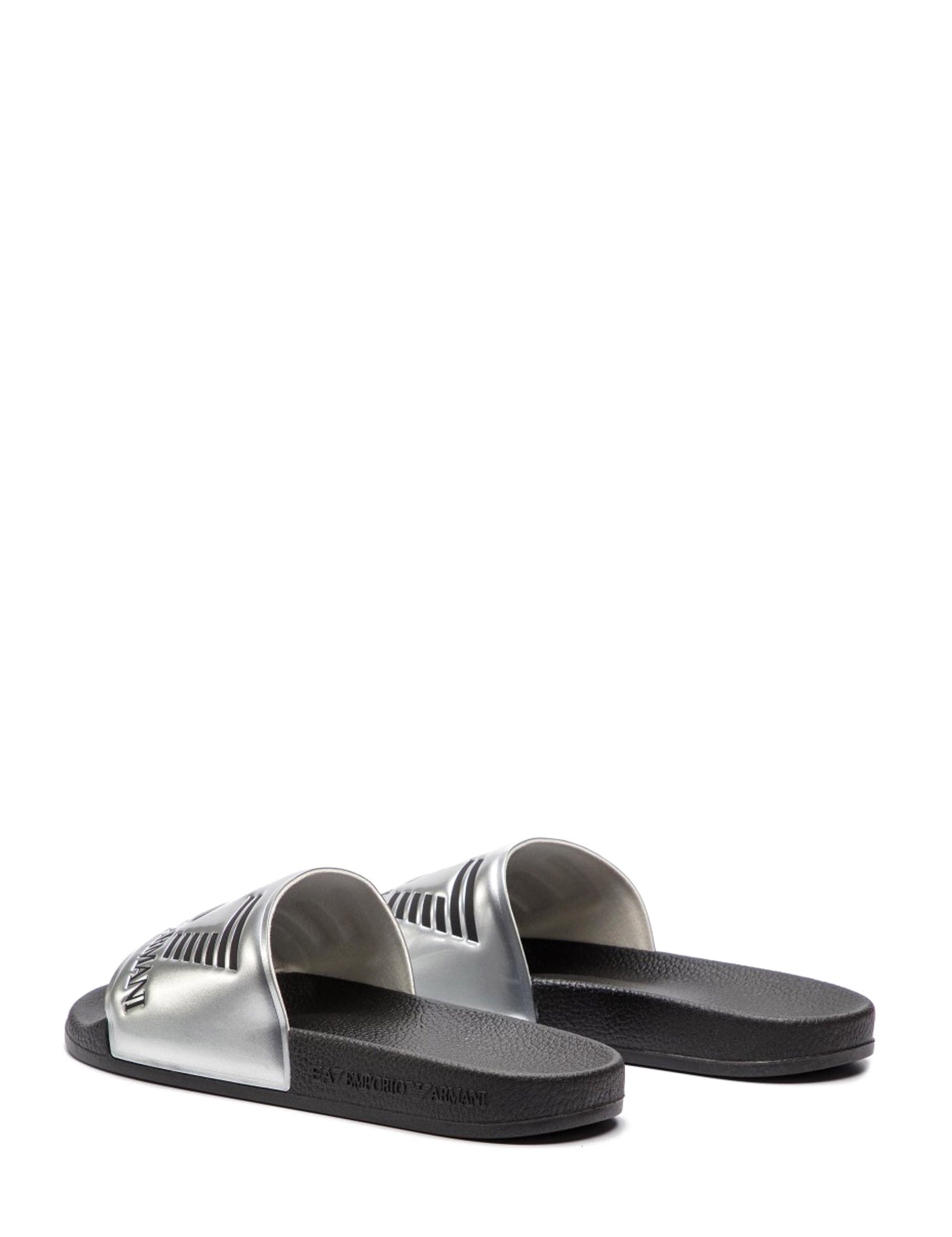 Ciabatte Argento Ea7 Emporio Armani