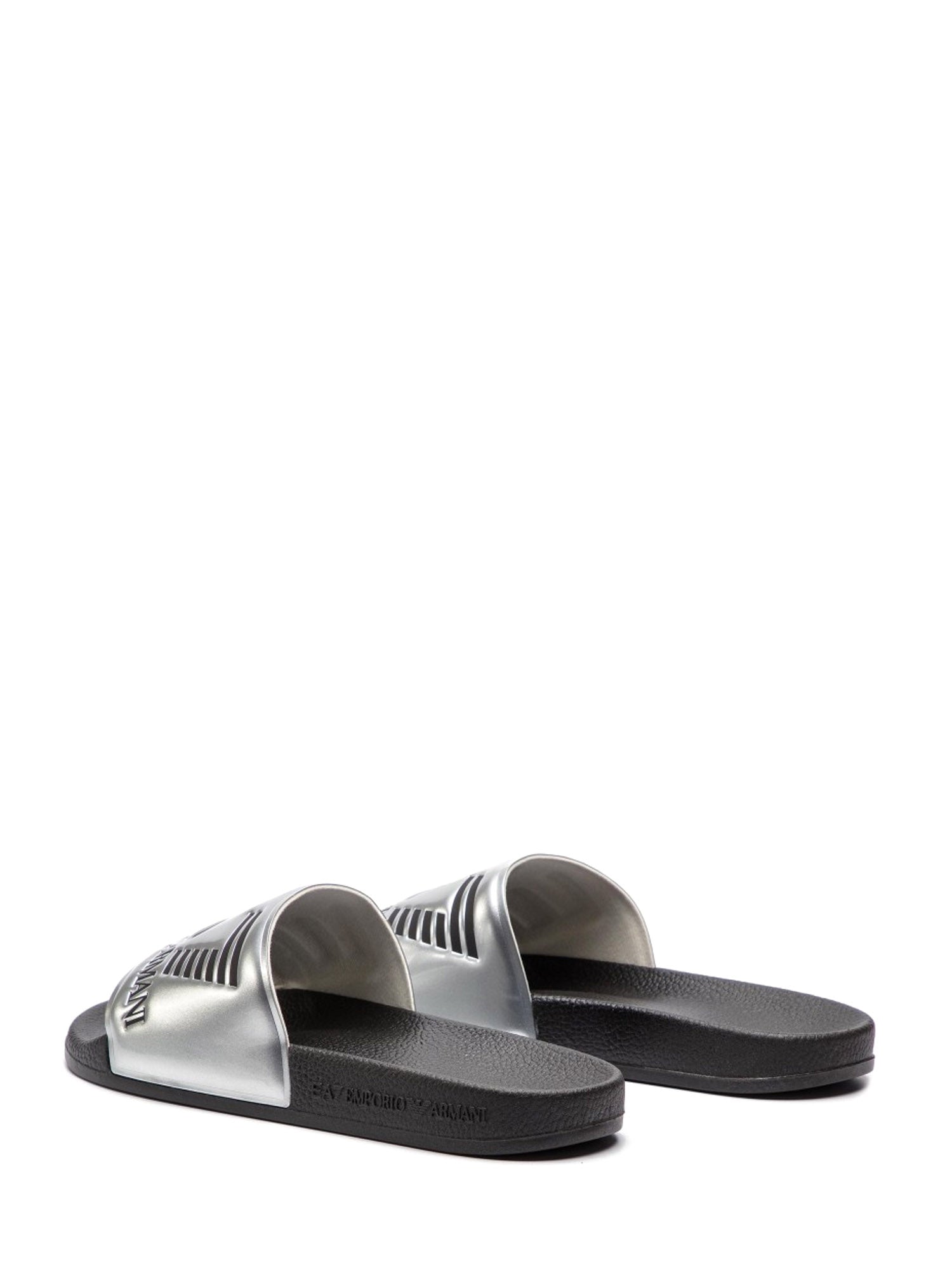 Ciabatte Argento Ea7 Emporio Armani