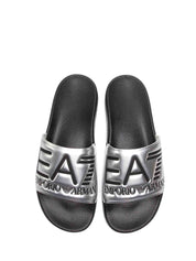 Ciabatte Argento Ea7 Emporio Armani