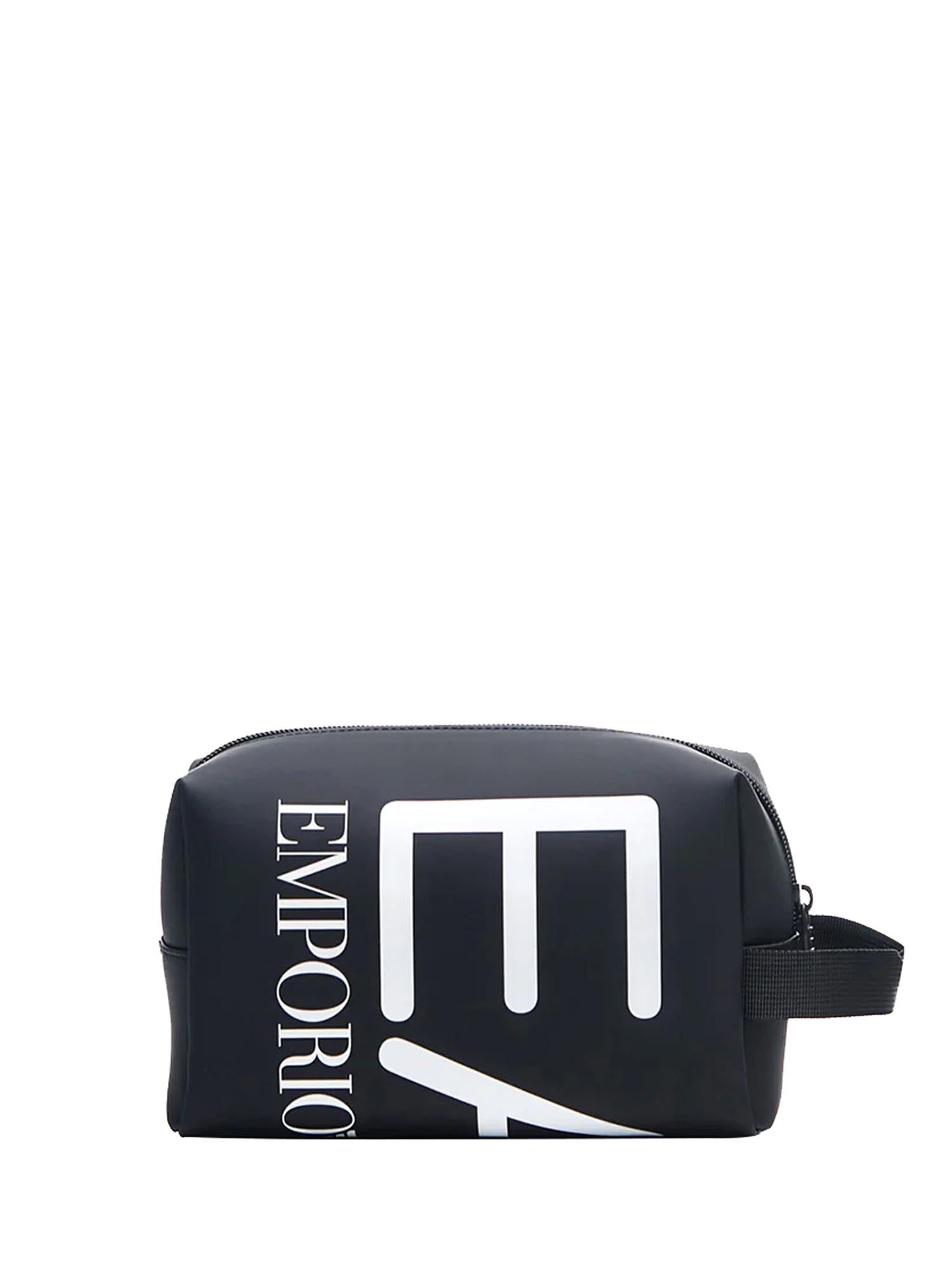 Beauty case Nero Bianco Ea7 Emporio Armani